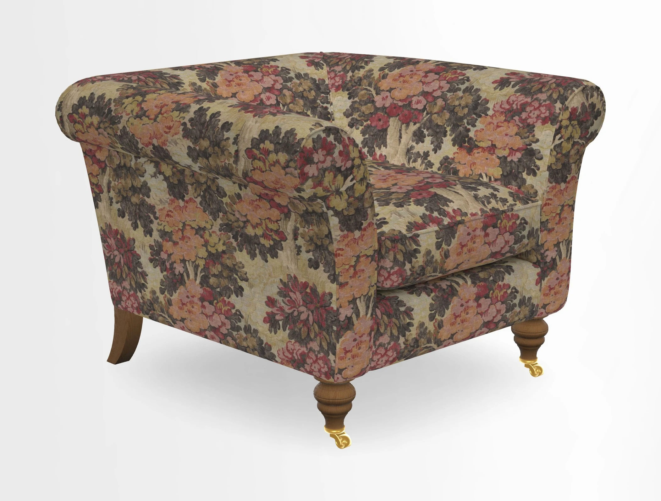Otley Chair in Two Tone Plain Biscuit