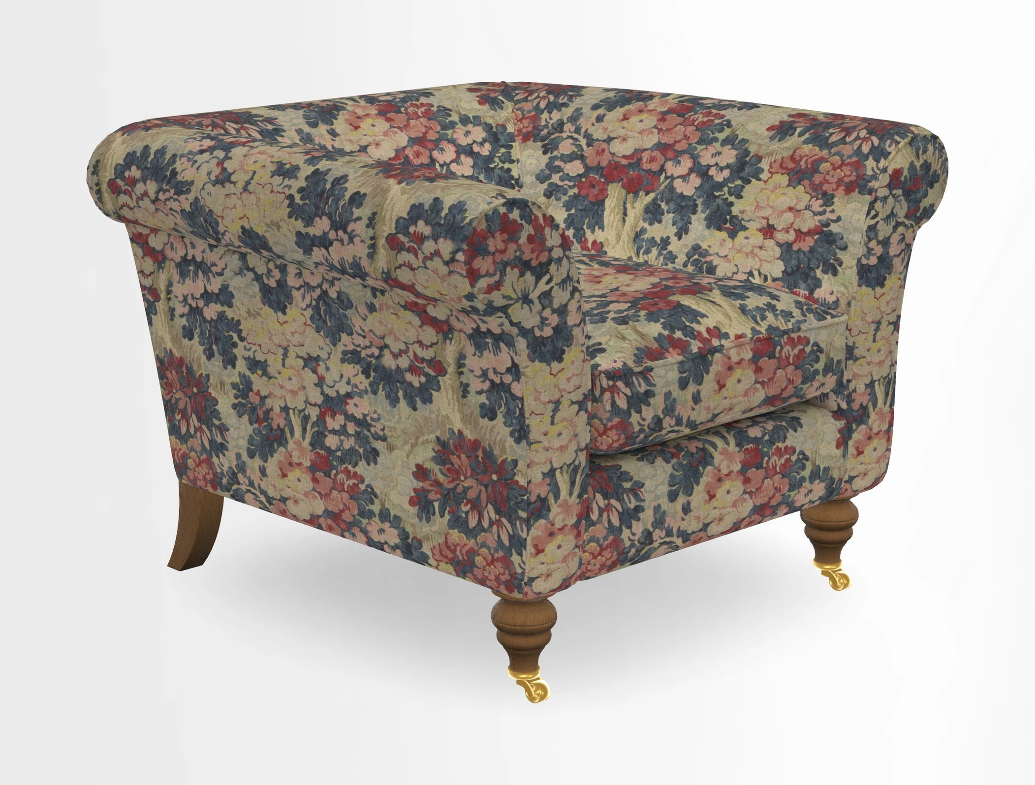 Otley Chair in Two Tone Plain Biscuit
