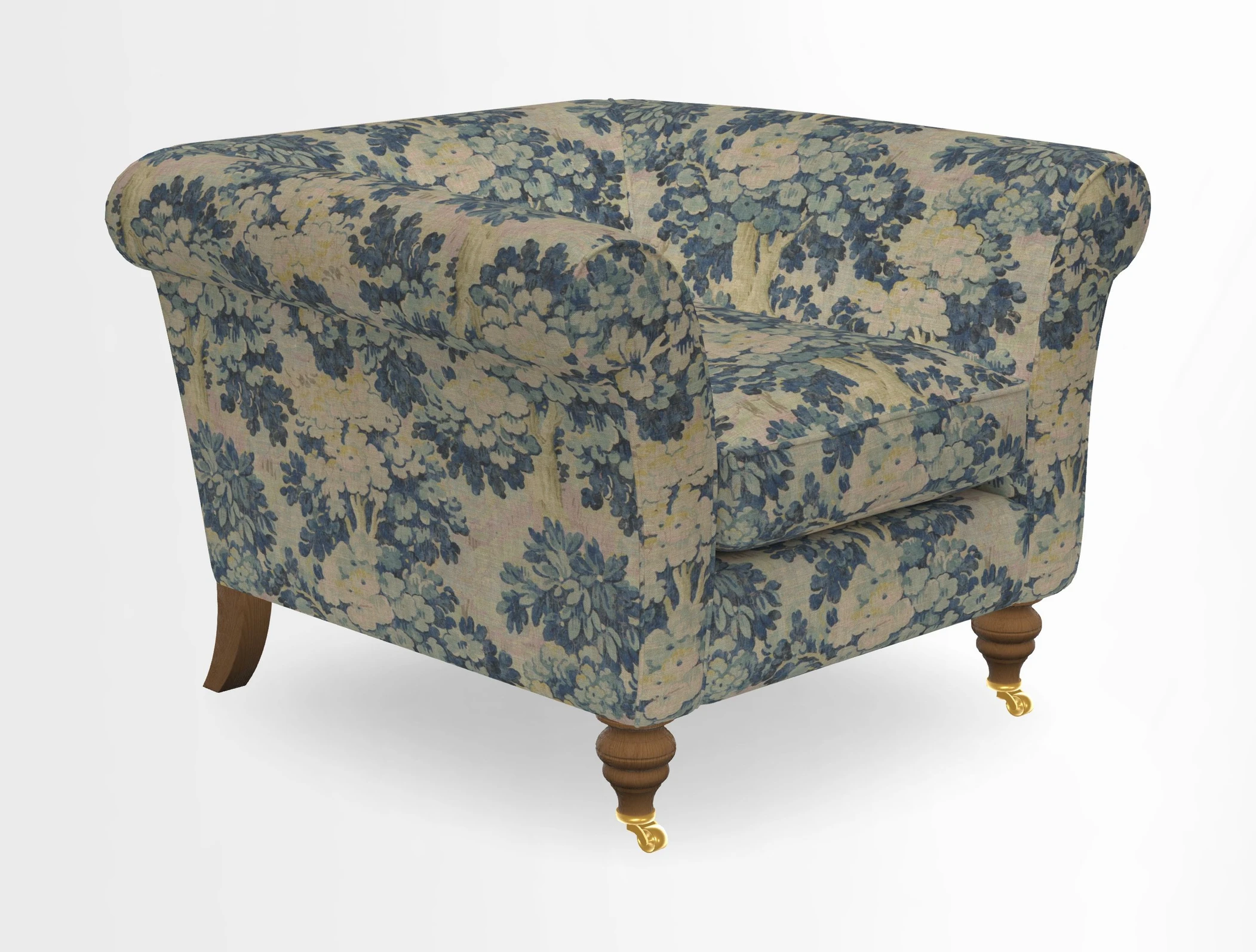 Otley Chair in Two Tone Plain Biscuit