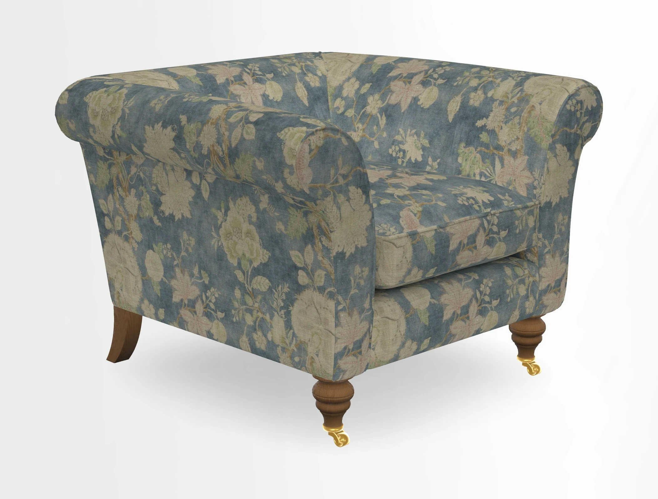 Otley Chair in Two Tone Plain Biscuit