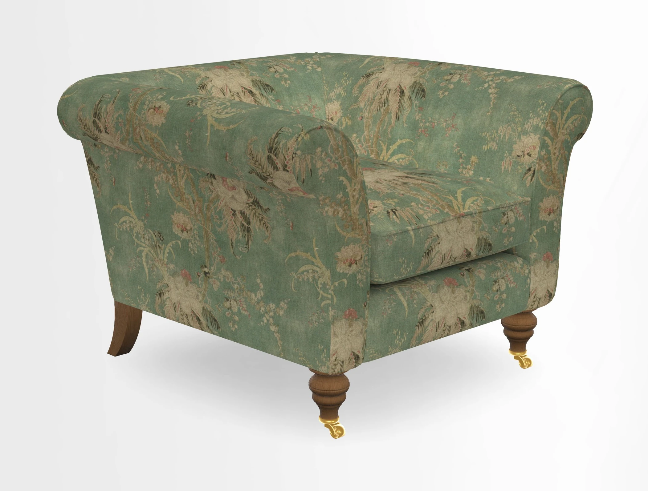 Otley Chair in Two Tone Plain Biscuit