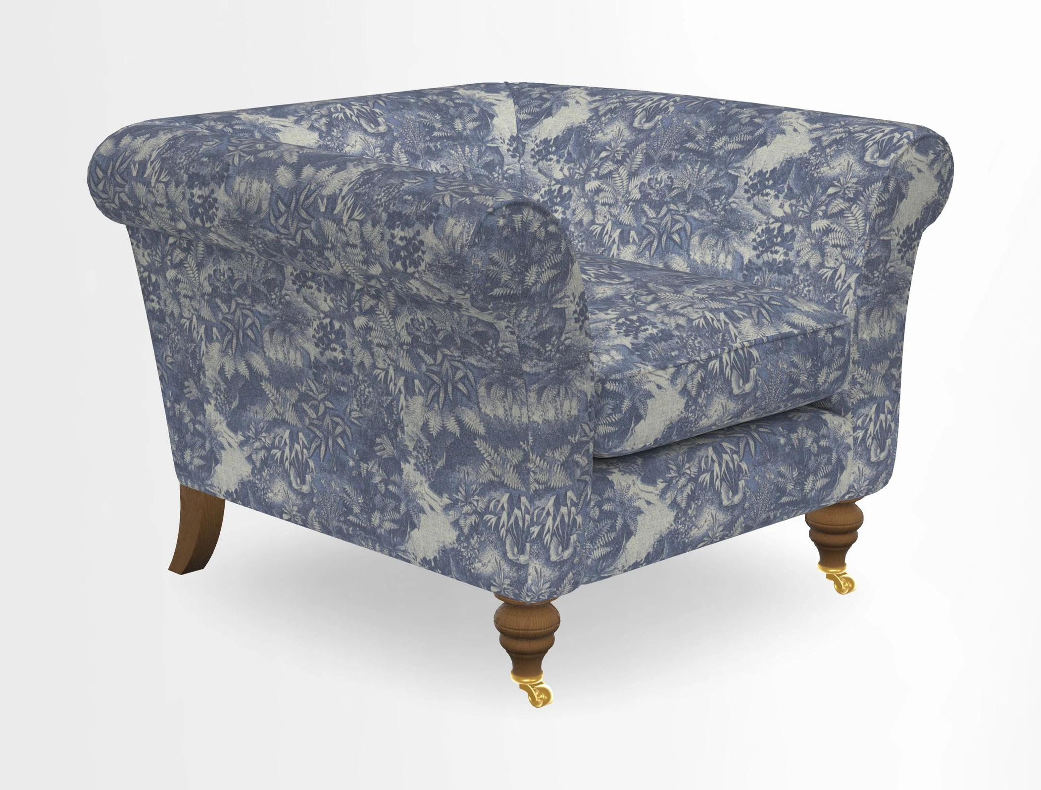 Otley Chair in Two Tone Plain Biscuit