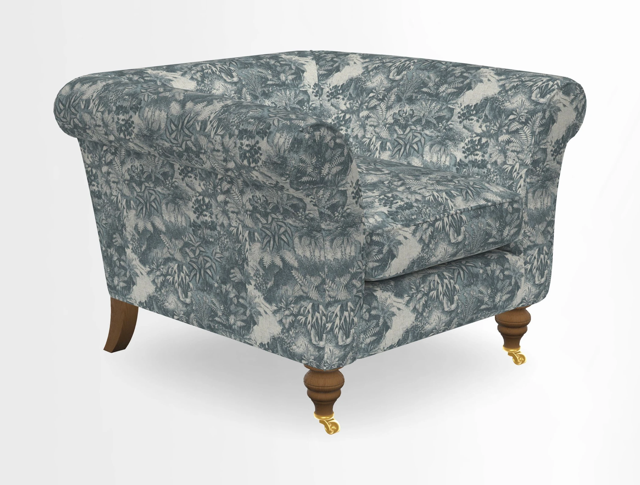 Otley Chair in Two Tone Plain Biscuit