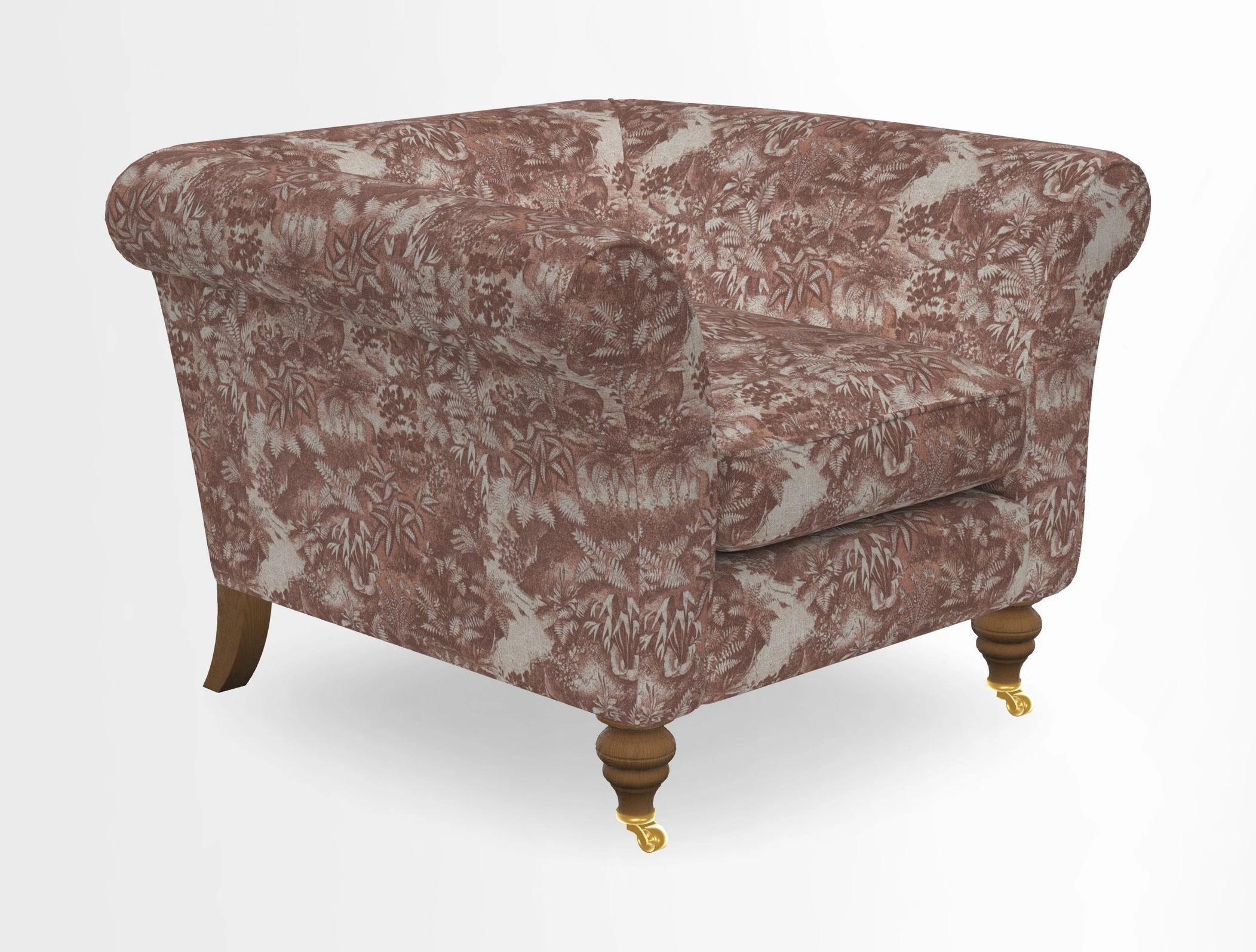 Otley Chair in Two Tone Plain Biscuit