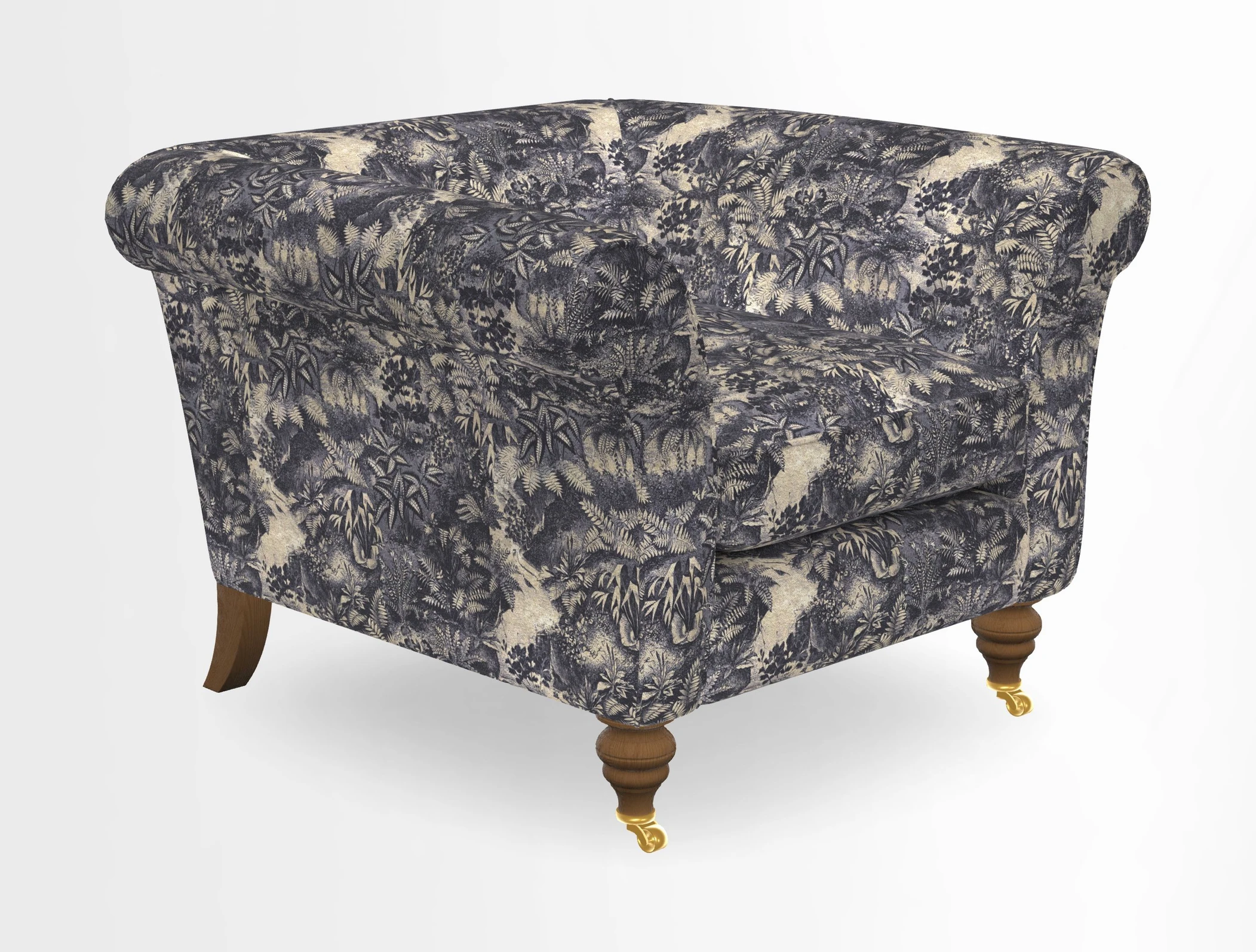 Otley Chair in Two Tone Plain Biscuit