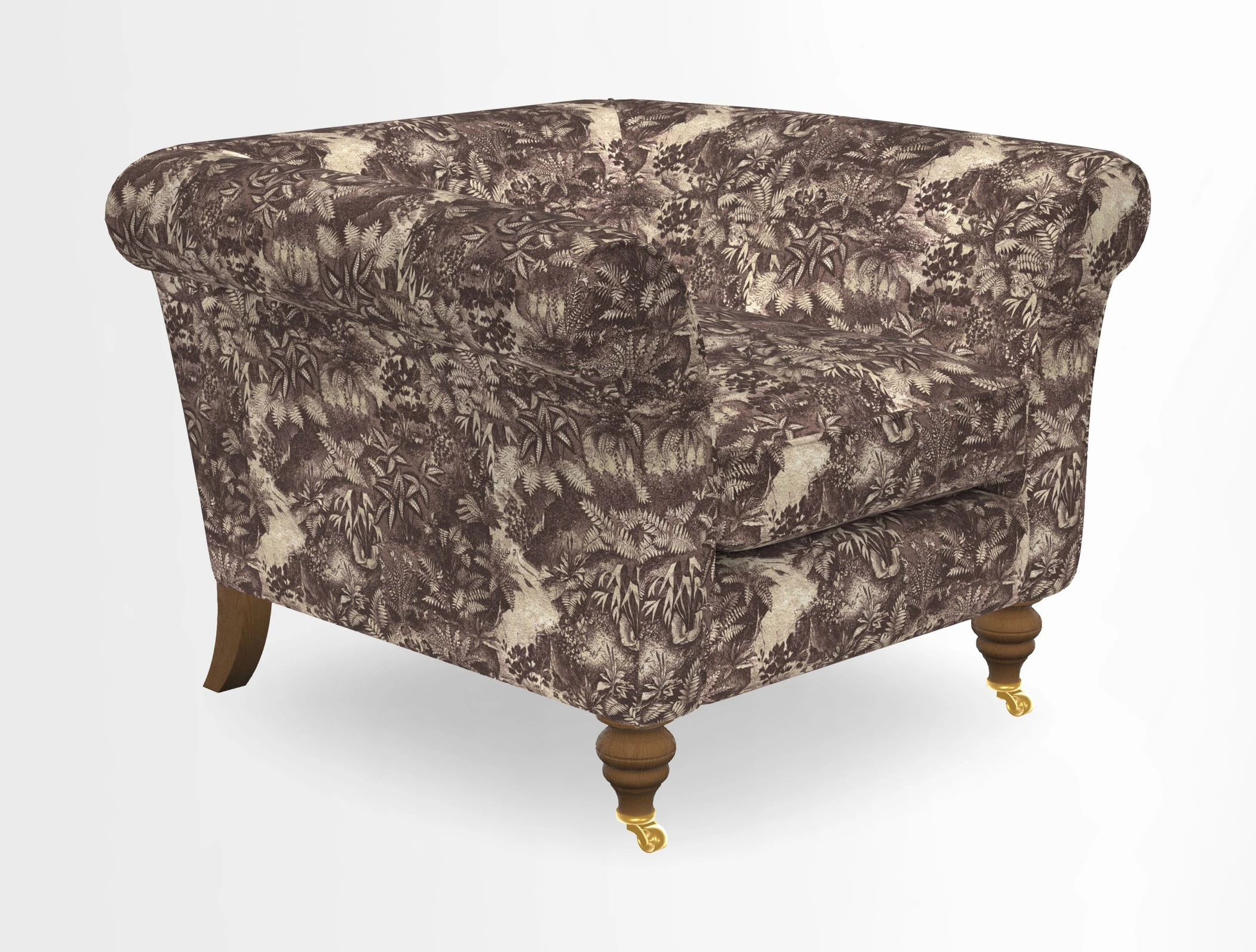 Otley Chair in Two Tone Plain Biscuit