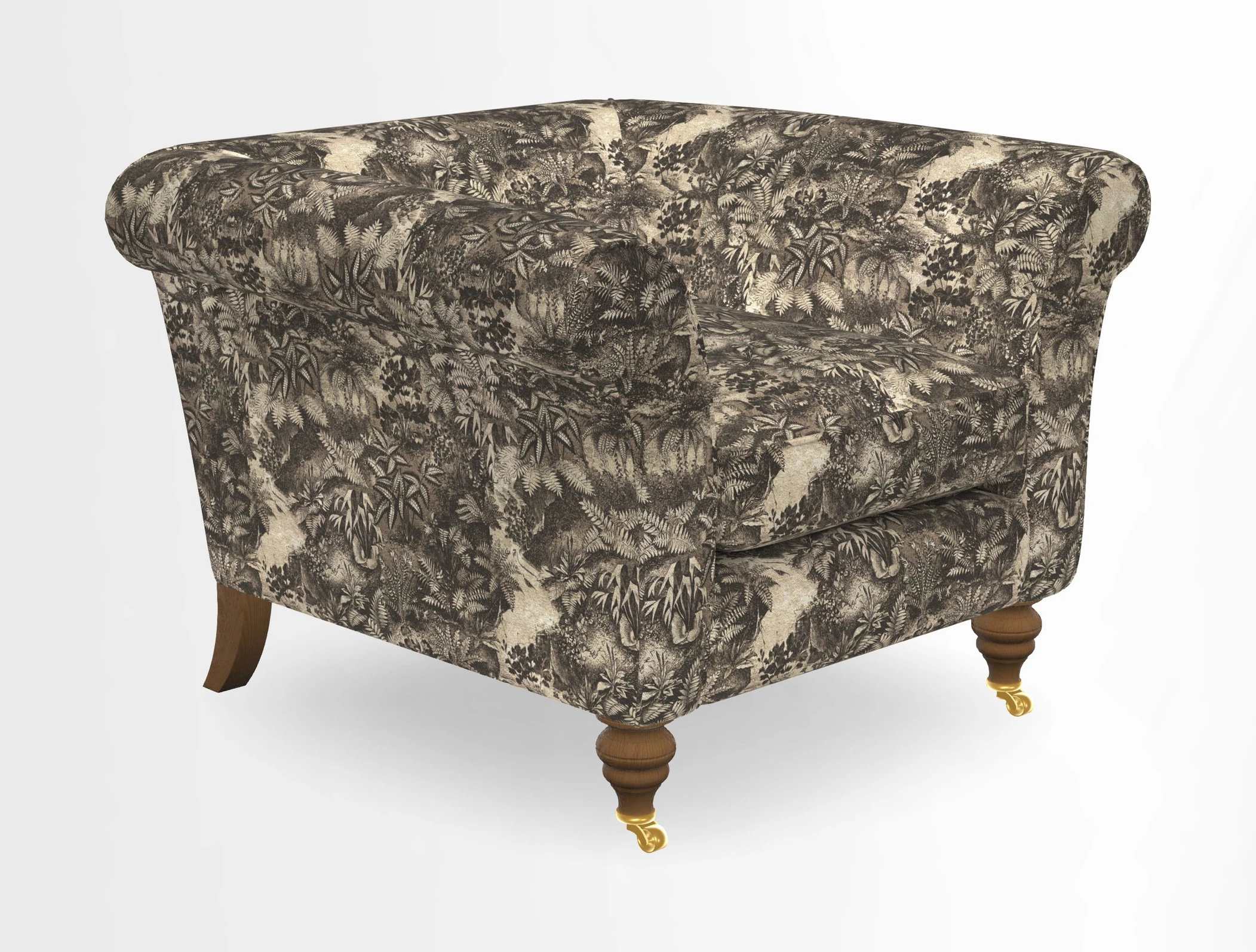 Otley Chair in Two Tone Plain Biscuit