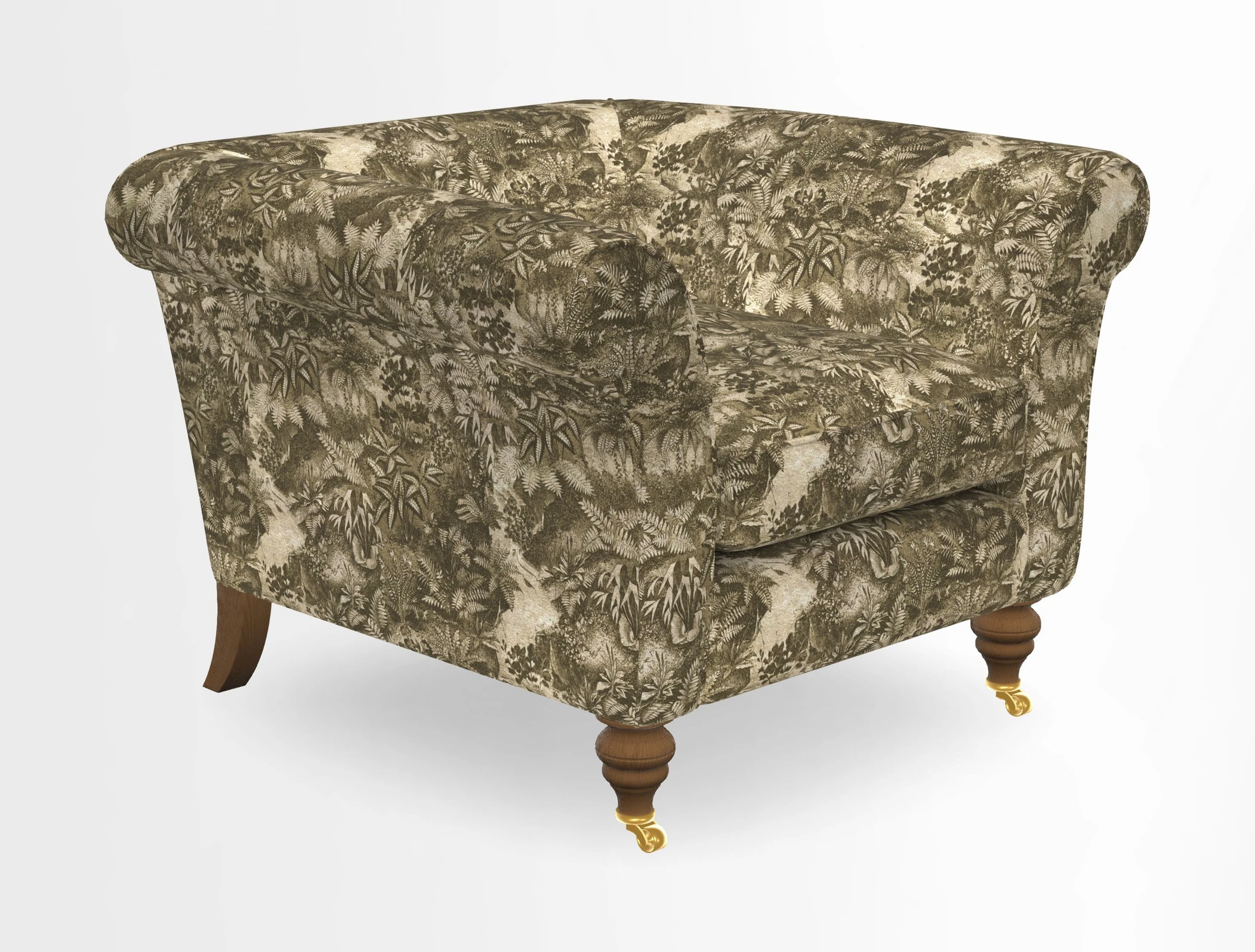Otley Chair in Two Tone Plain Biscuit