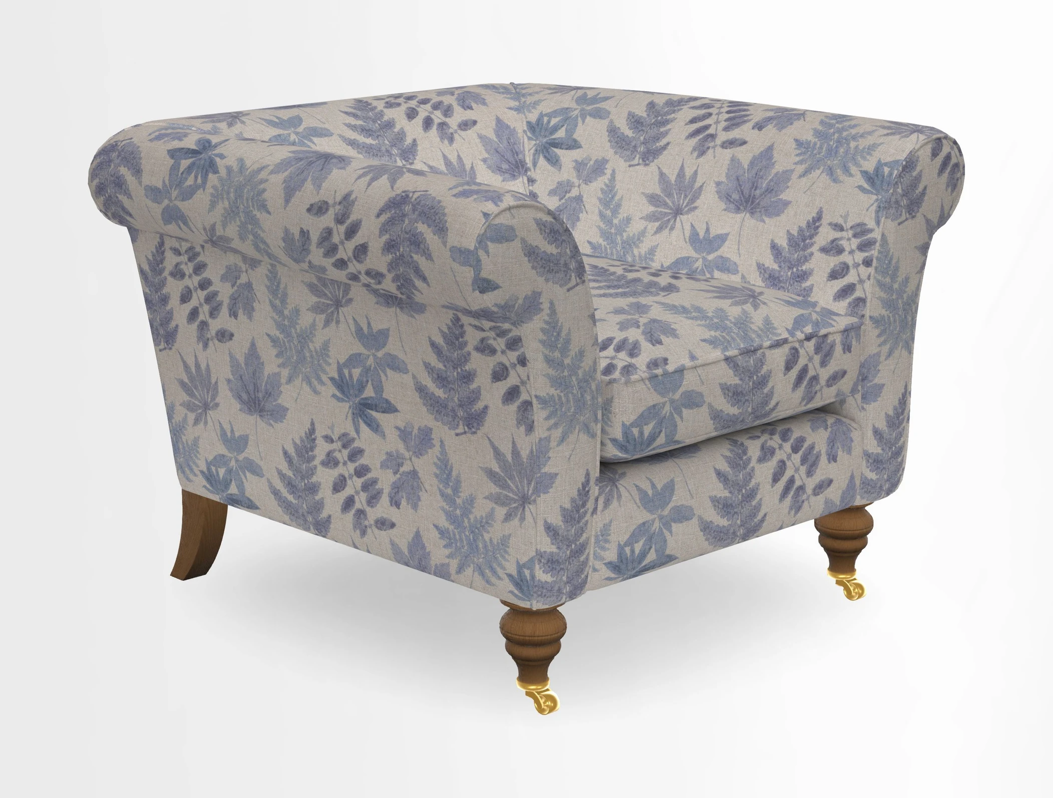 Otley Chair in Two Tone Plain Biscuit