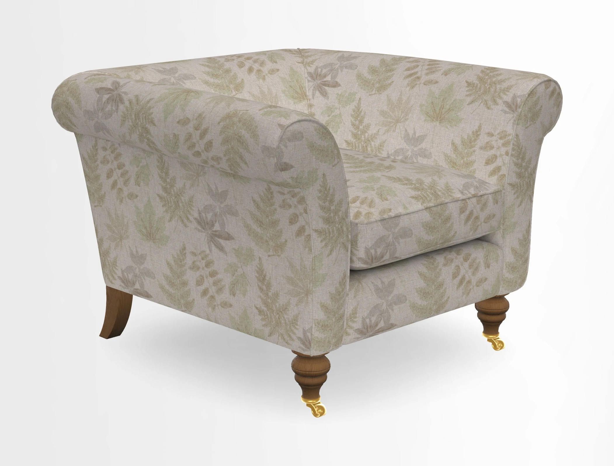 Otley Chair in Two Tone Plain Biscuit