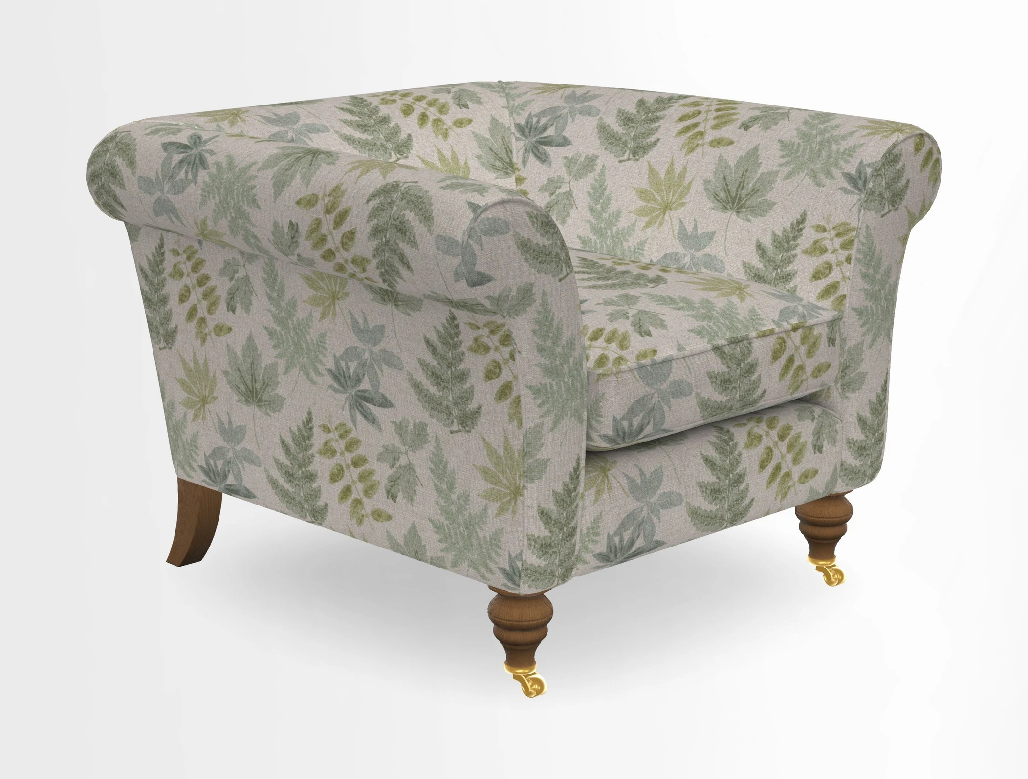 Otley Chair in Two Tone Plain Biscuit