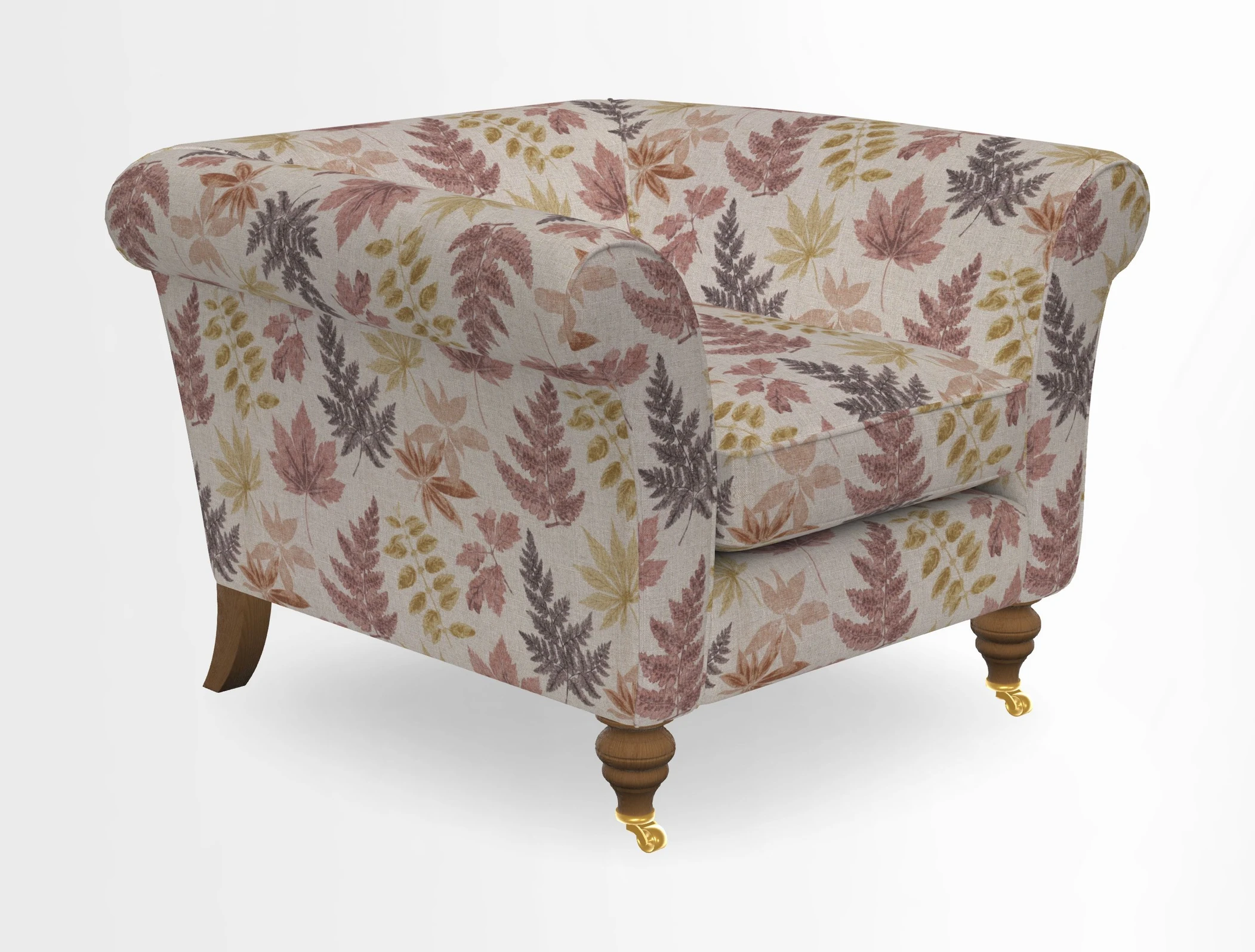 Otley Chair in Two Tone Plain Biscuit