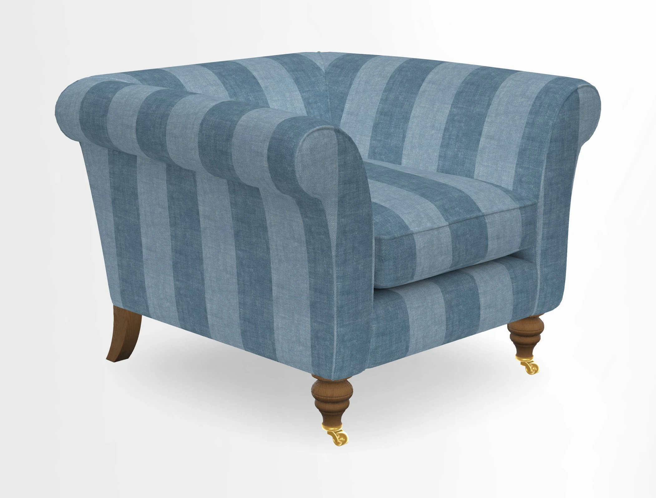 Otley Chair in Two Tone Plain Biscuit