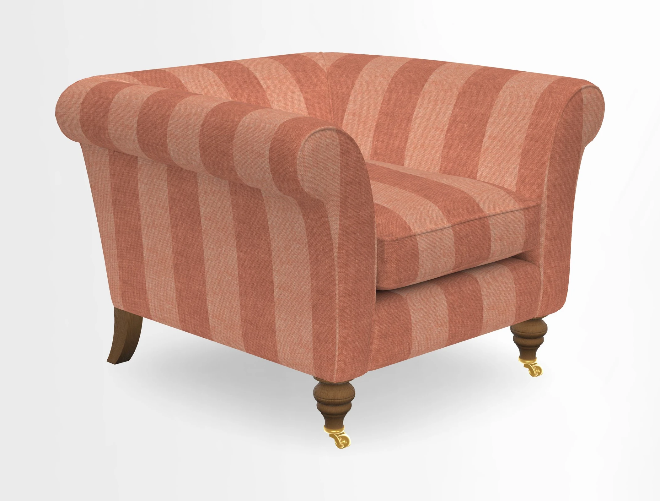 Otley Chair in Two Tone Plain Biscuit