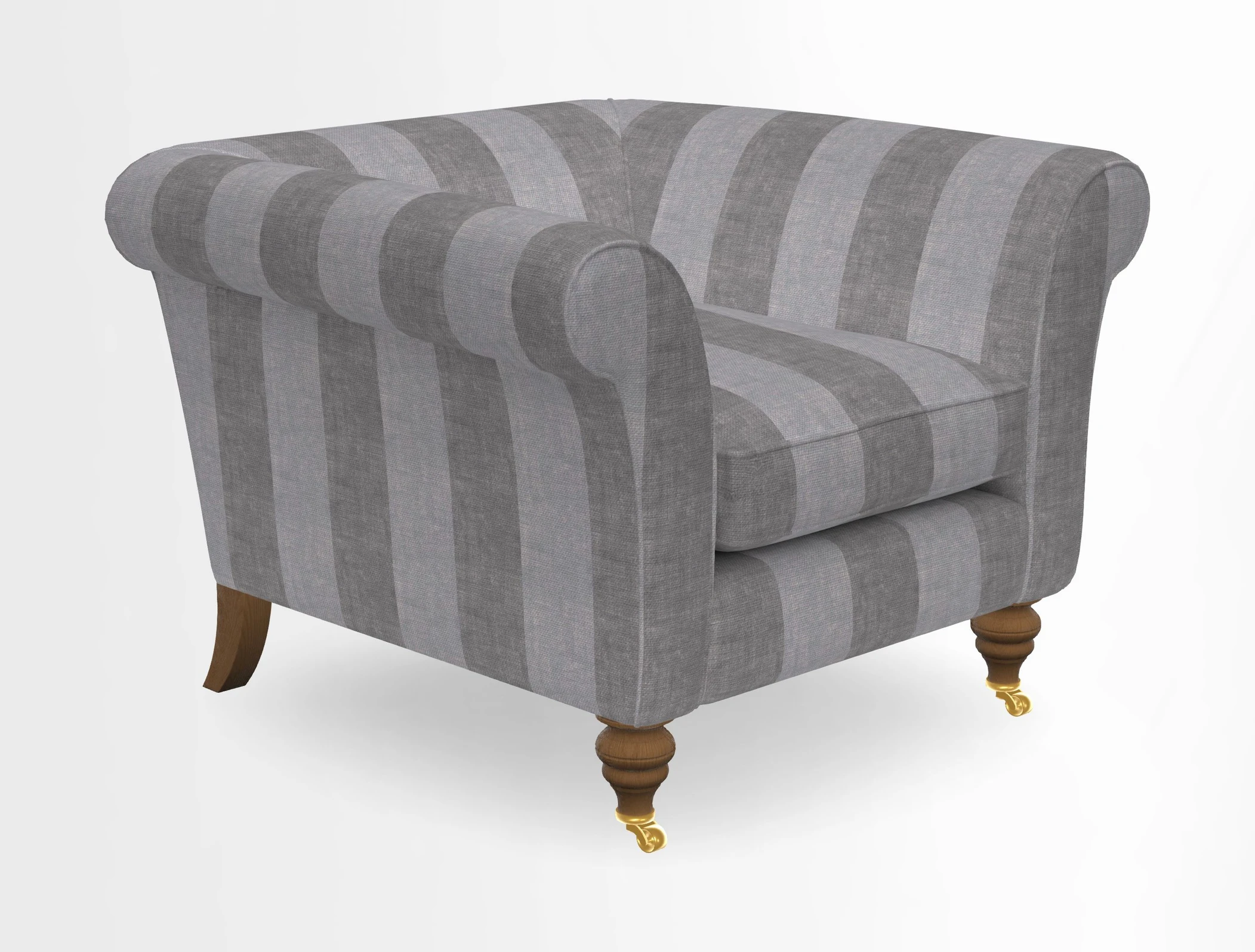 Otley Chair in Two Tone Plain Biscuit