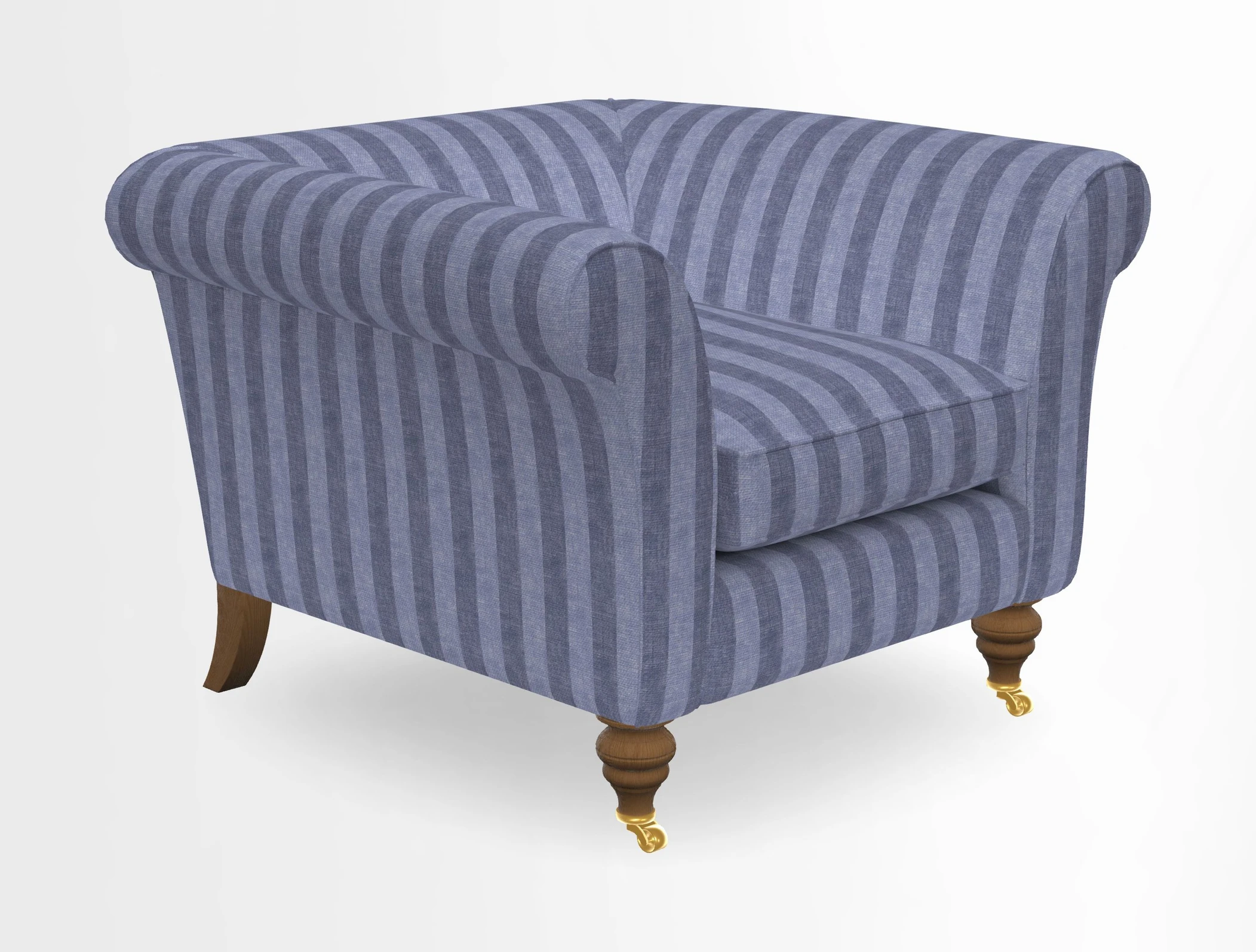 Otley Chair in Two Tone Plain Biscuit