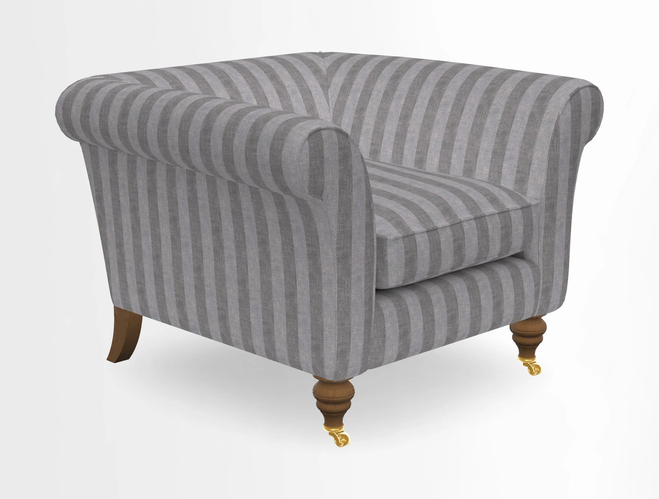 Otley Chair in Two Tone Plain Biscuit