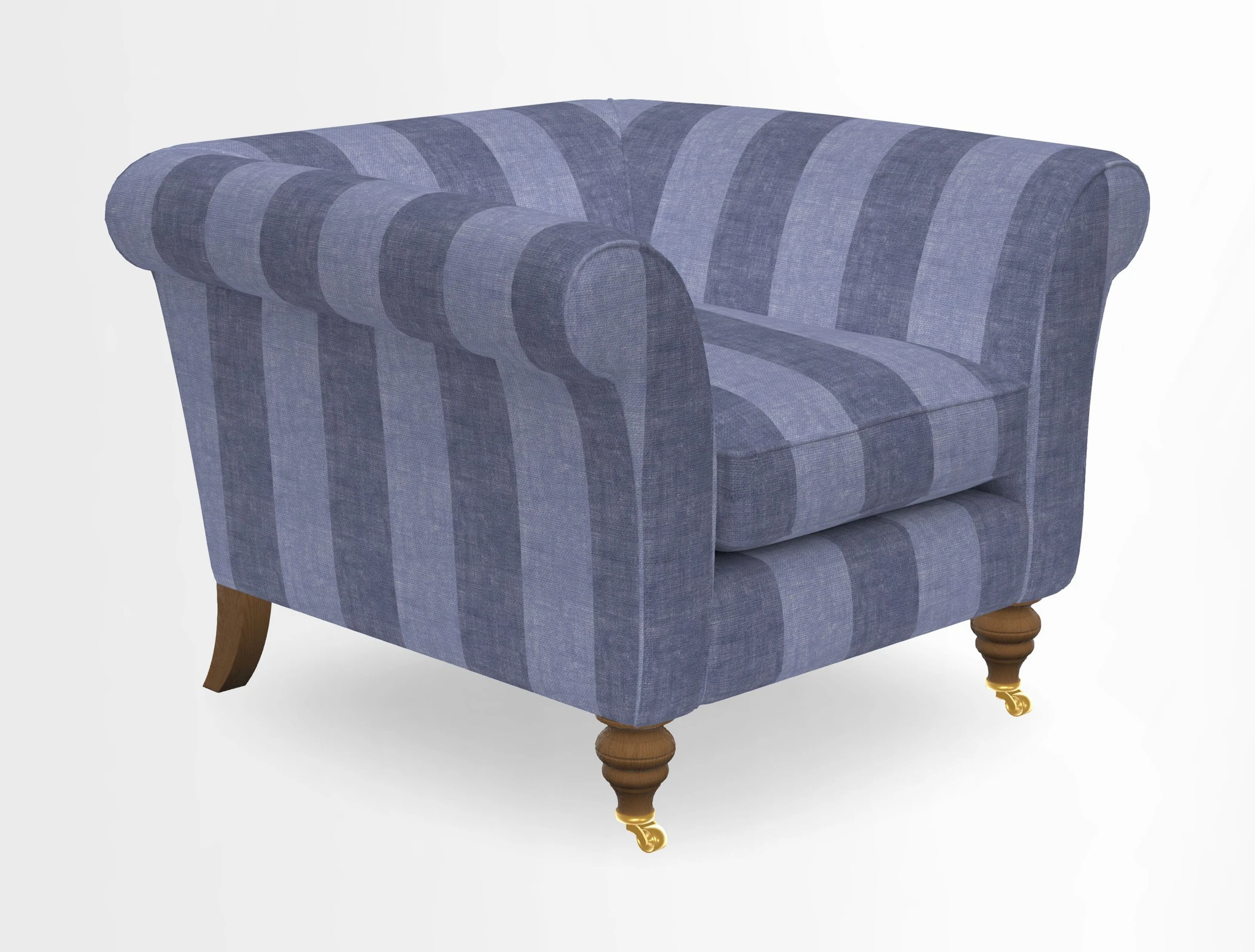 Otley Chair in Two Tone Plain Biscuit