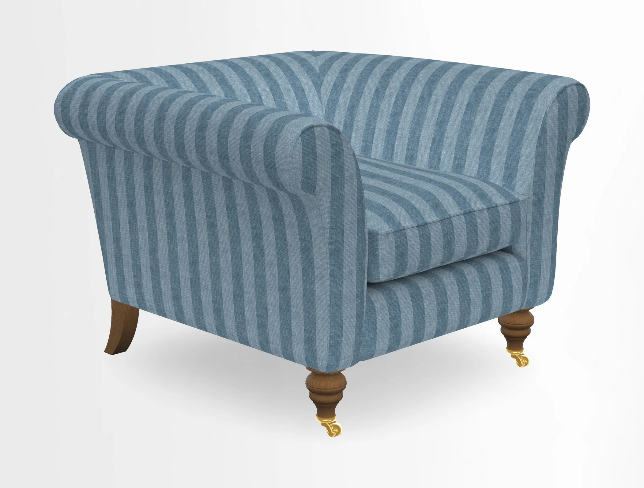 Otley Chair in Two Tone Plain Biscuit