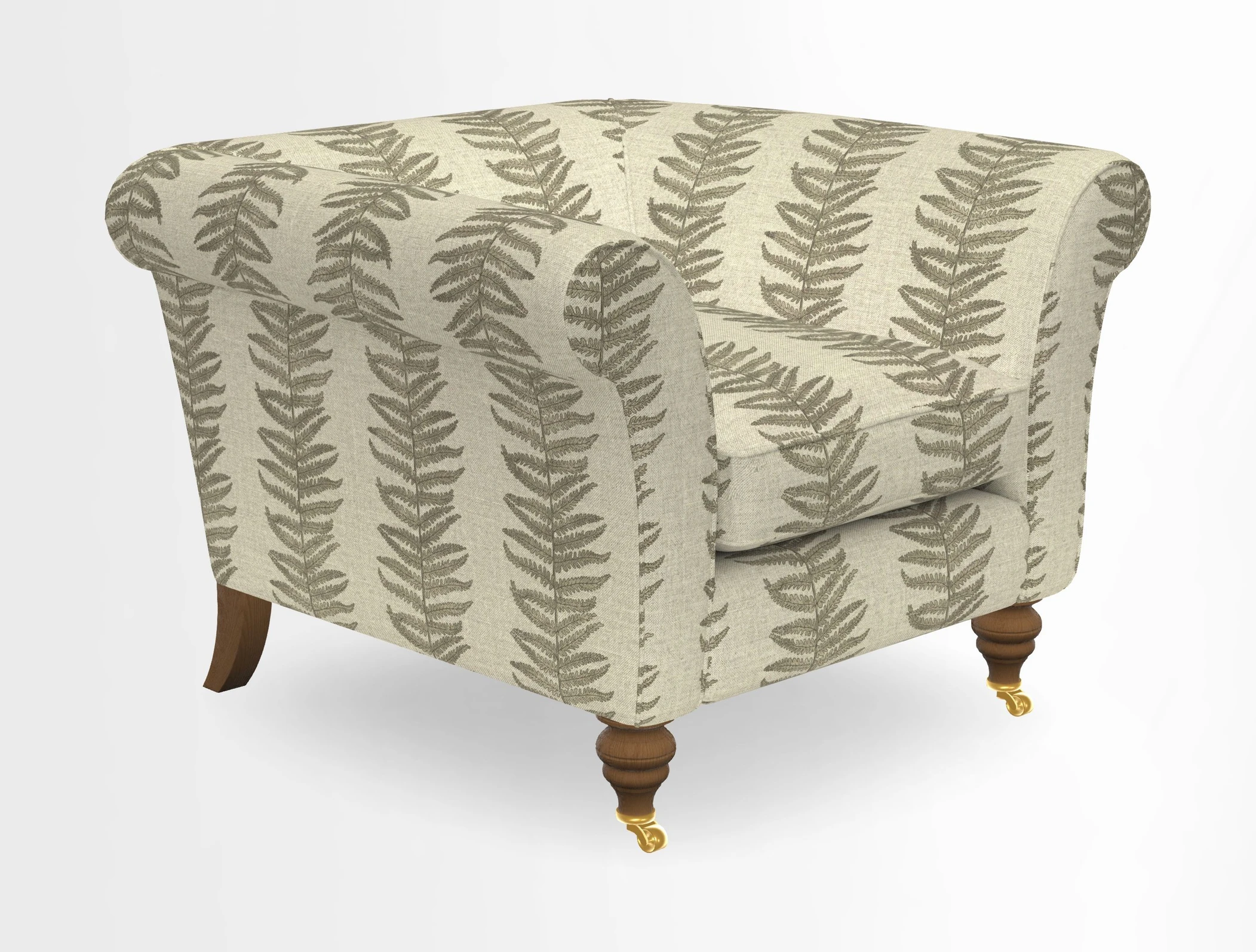 Otley Chair in Two Tone Plain Biscuit