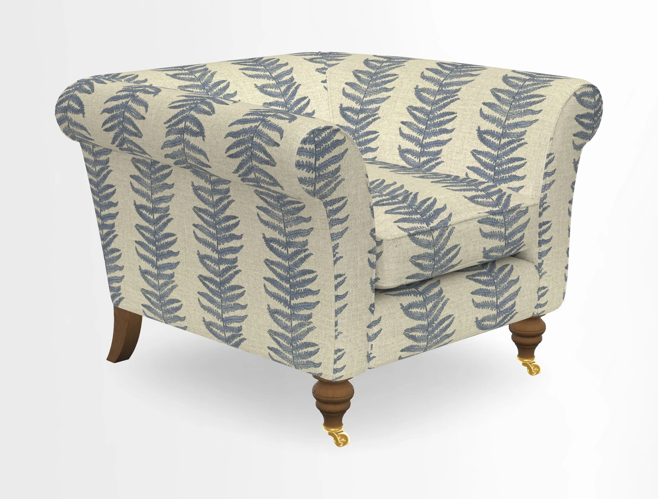 Otley Chair in Two Tone Plain Biscuit
