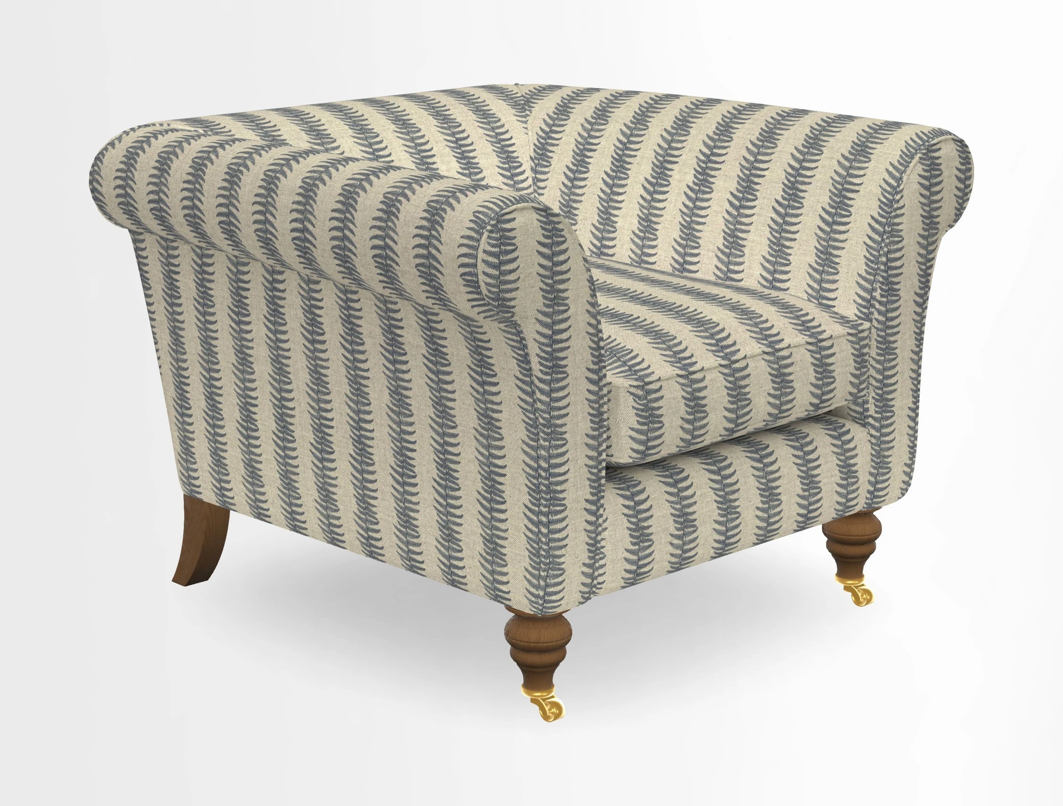 Otley Chair in Two Tone Plain Biscuit