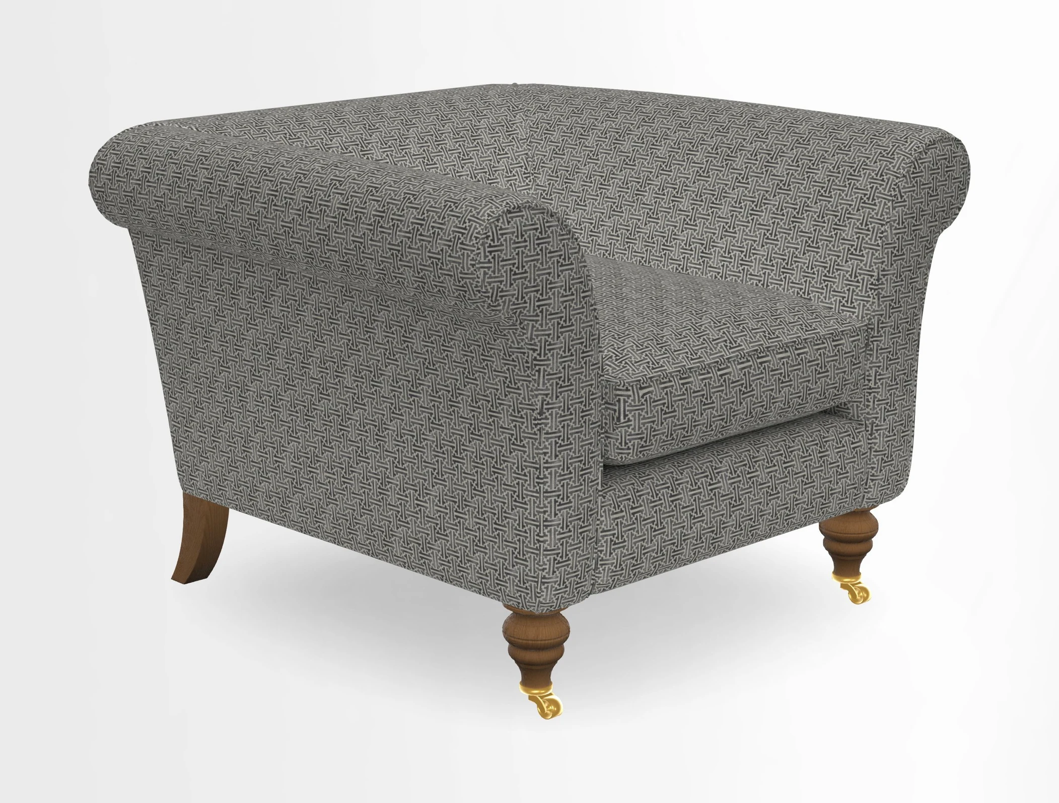 Otley Chair in Two Tone Plain Biscuit