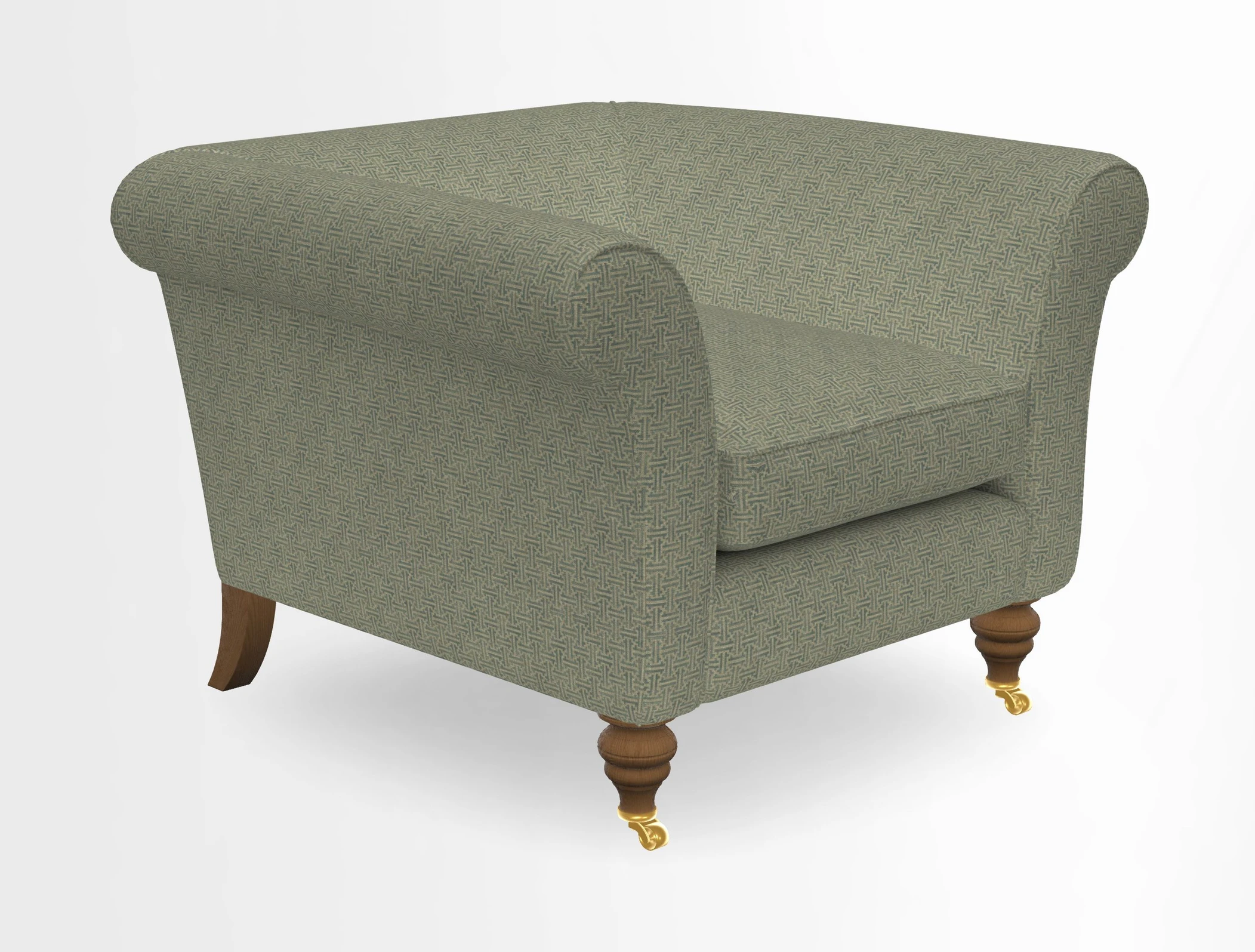 Otley Chair in Two Tone Plain Biscuit
