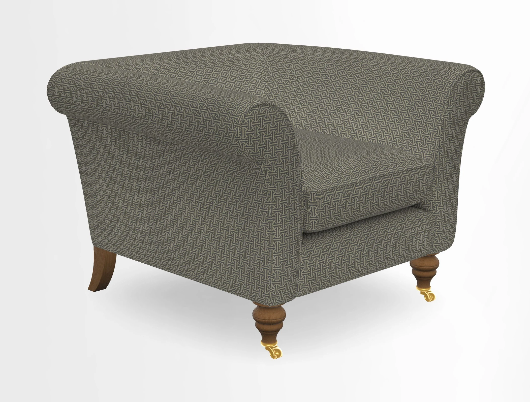 Otley Chair in Two Tone Plain Biscuit
