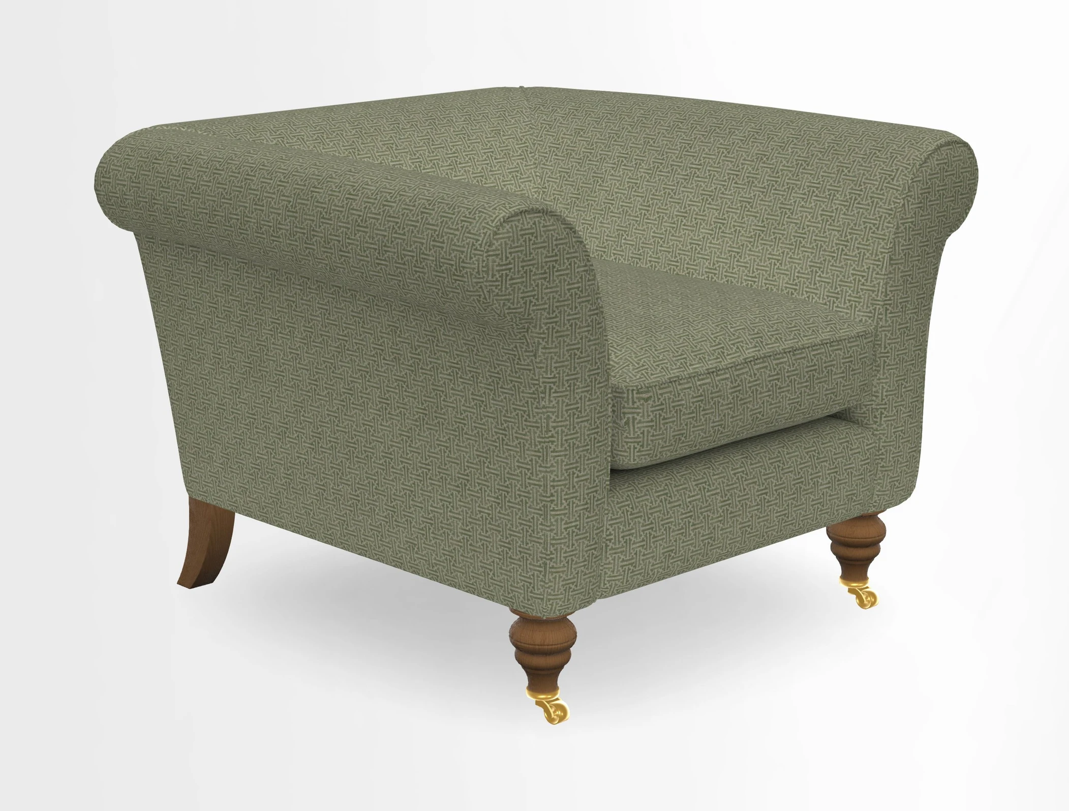 Otley Chair in Two Tone Plain Biscuit
