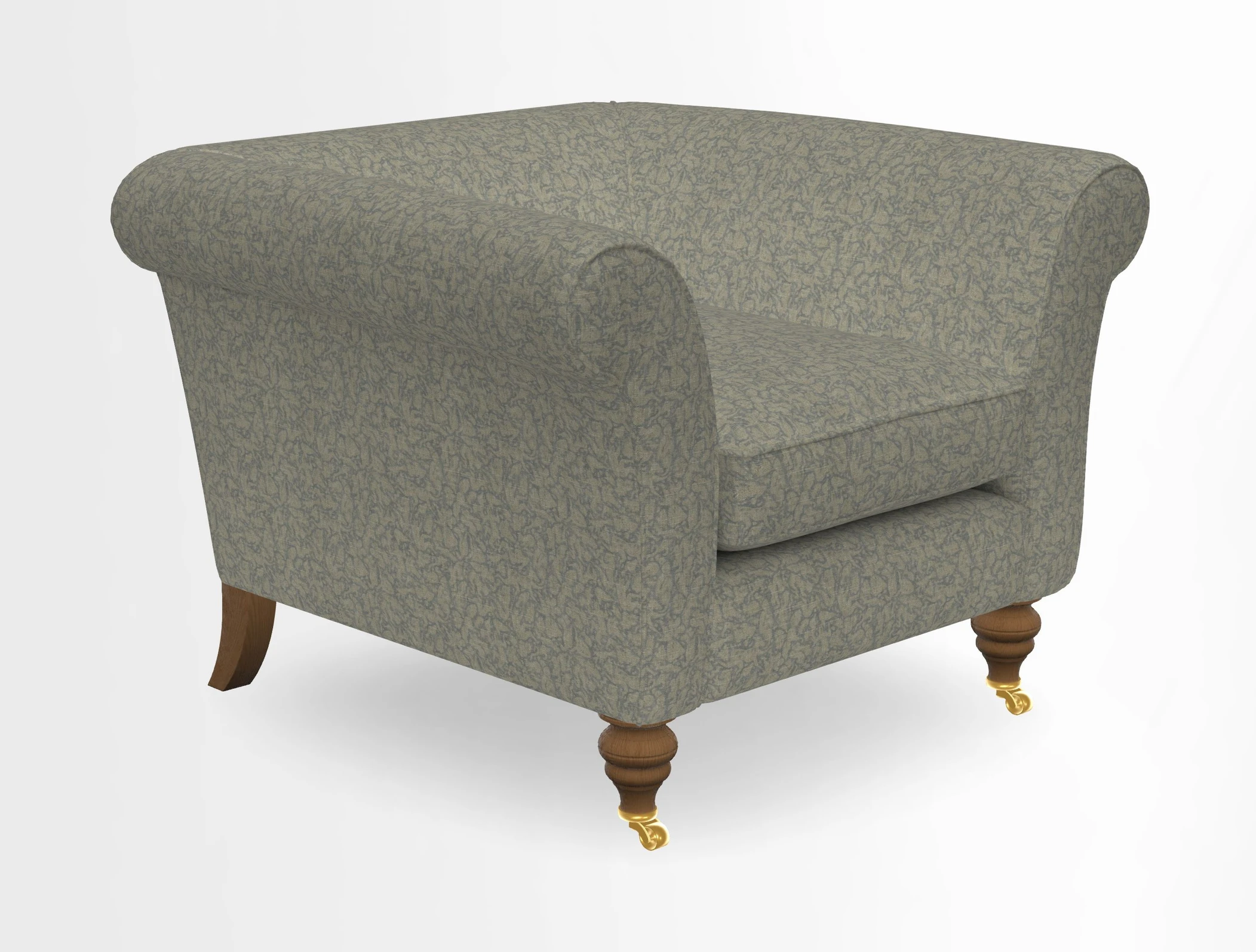 Otley Chair in Two Tone Plain Biscuit