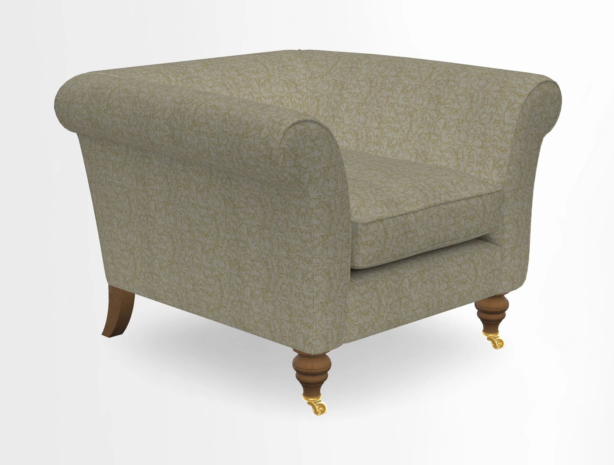 Otley Chair in Two Tone Plain Biscuit
