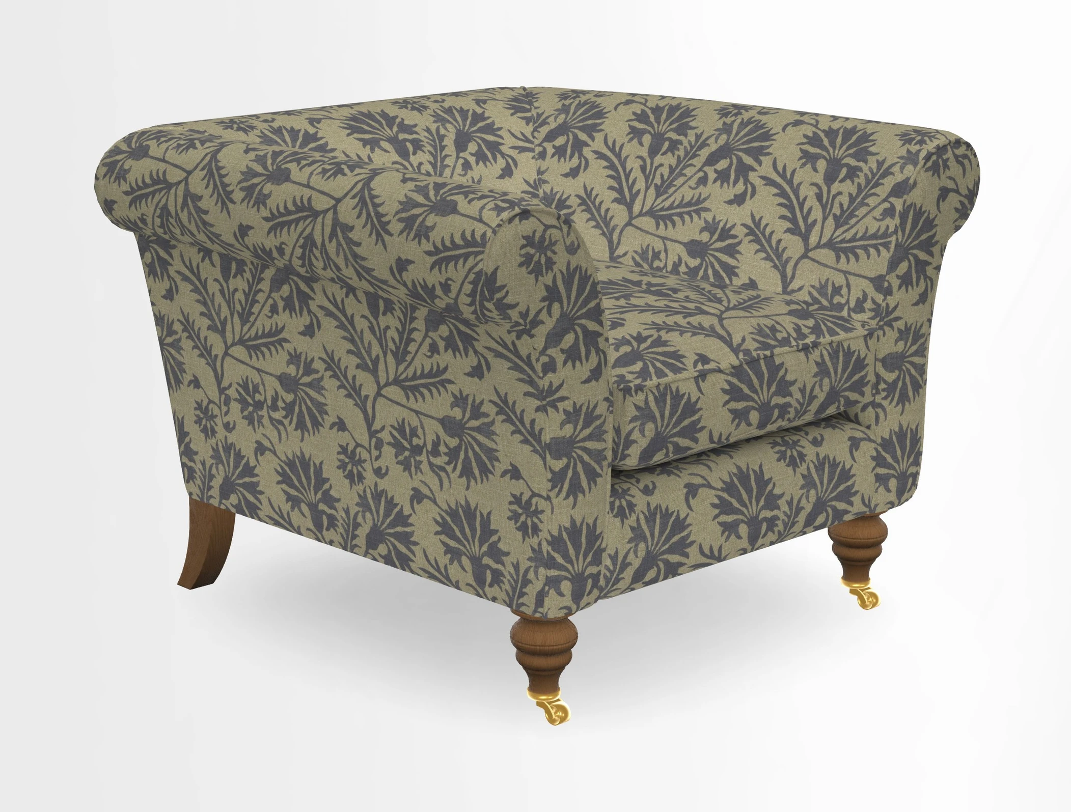 Otley Chair in Two Tone Plain Biscuit