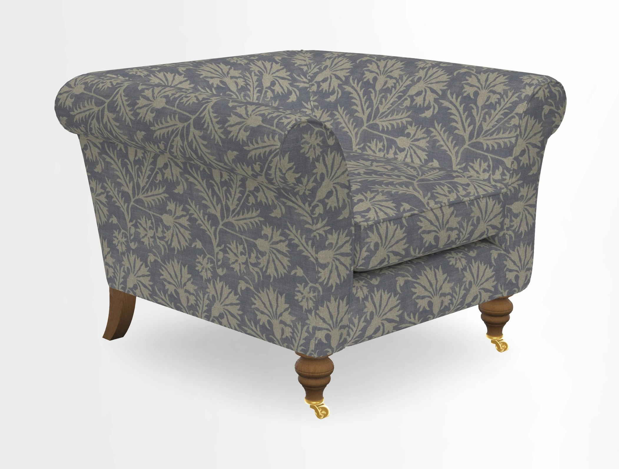 Otley Chair in Two Tone Plain Biscuit