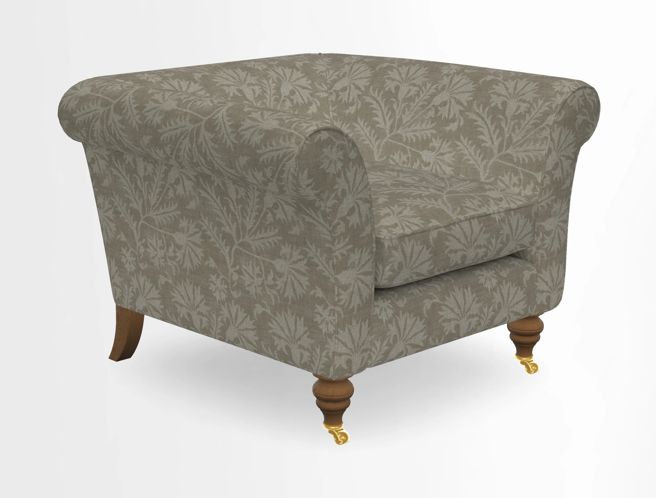 Otley Chair in Two Tone Plain Biscuit
