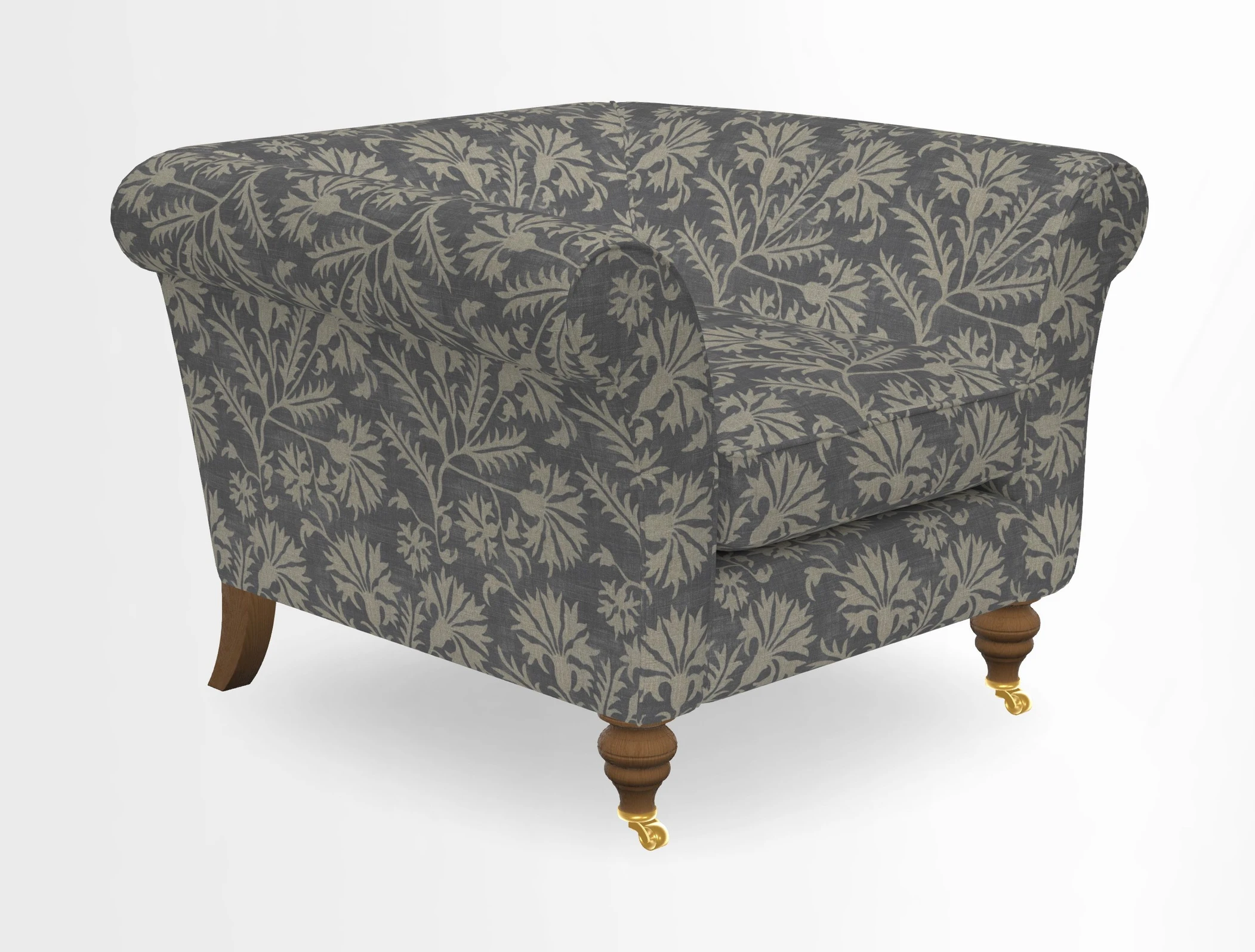 Otley Chair in Two Tone Plain Biscuit