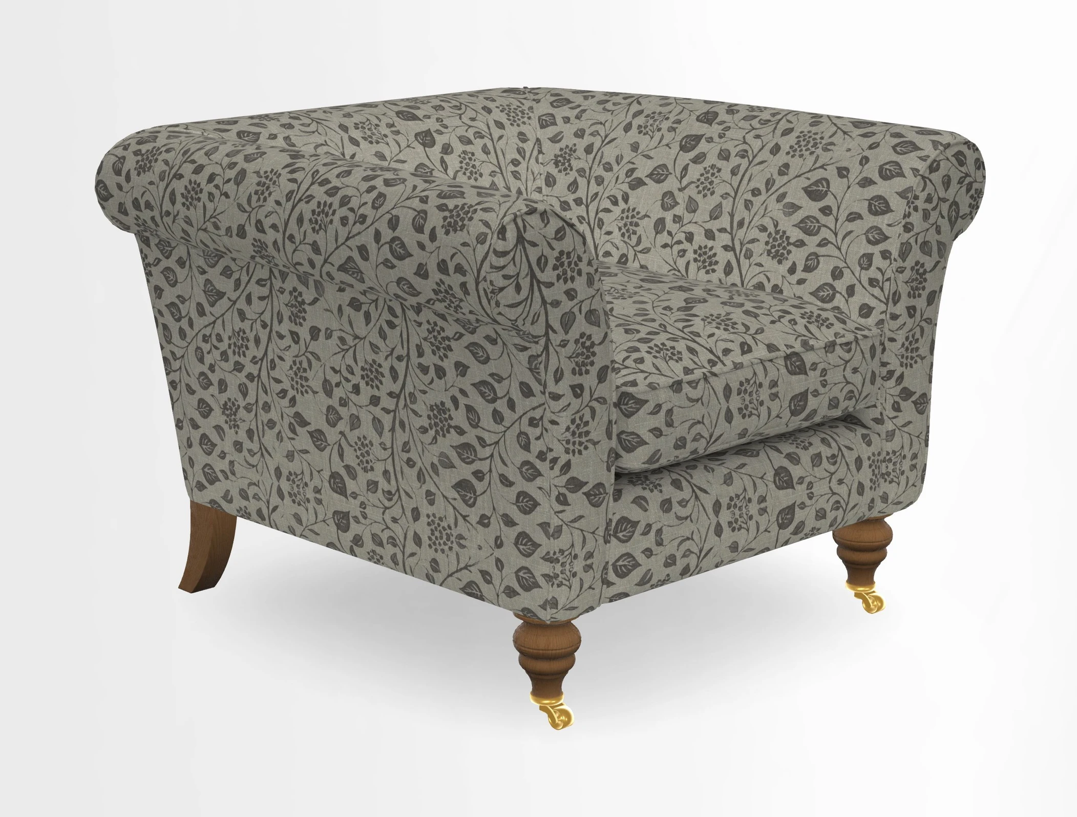 Otley Chair in Two Tone Plain Biscuit