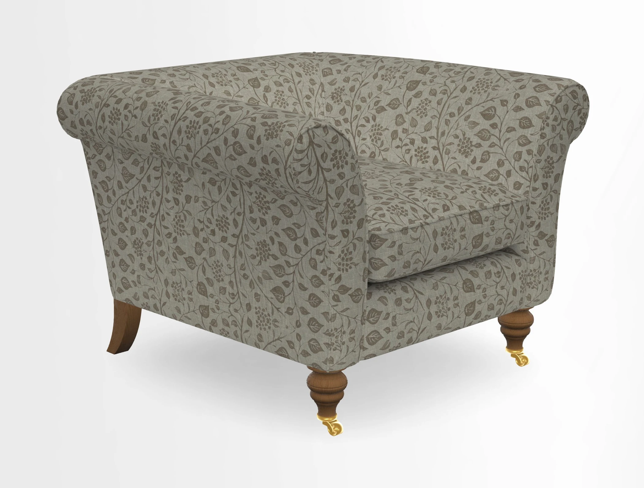 Otley Chair in Two Tone Plain Biscuit