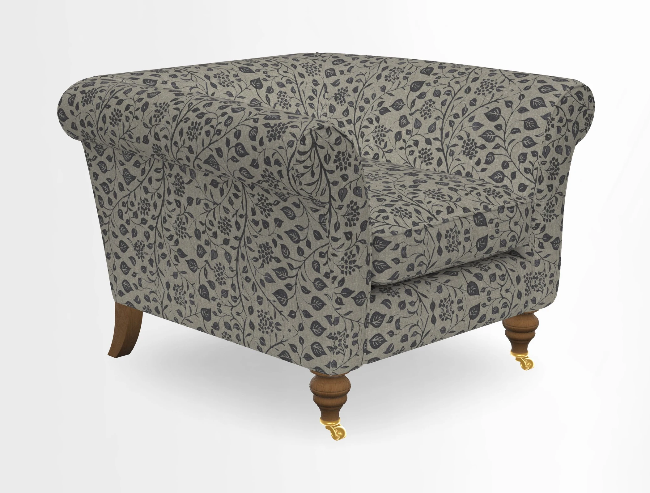 Otley Chair in Two Tone Plain Biscuit