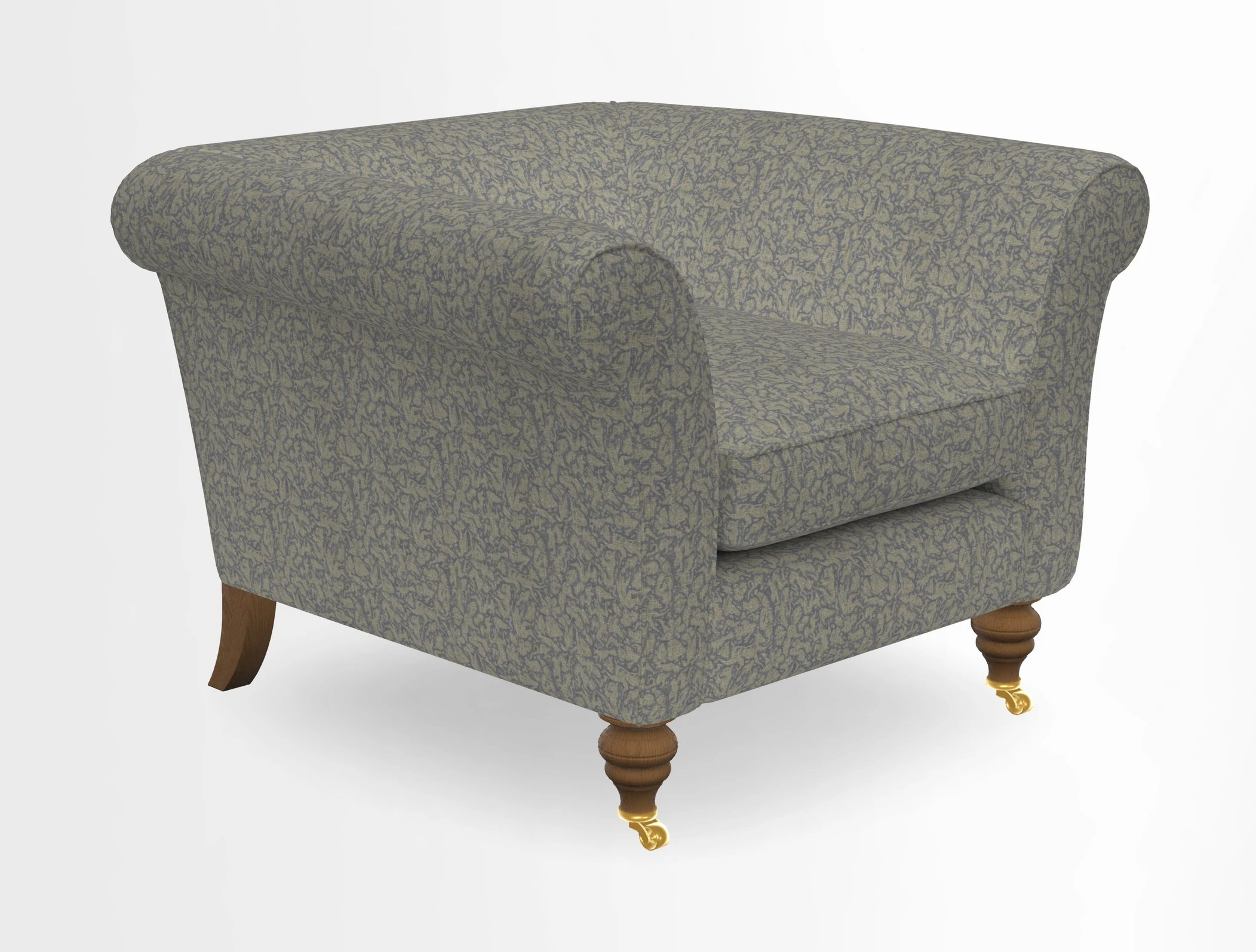 Otley Chair in Two Tone Plain Biscuit