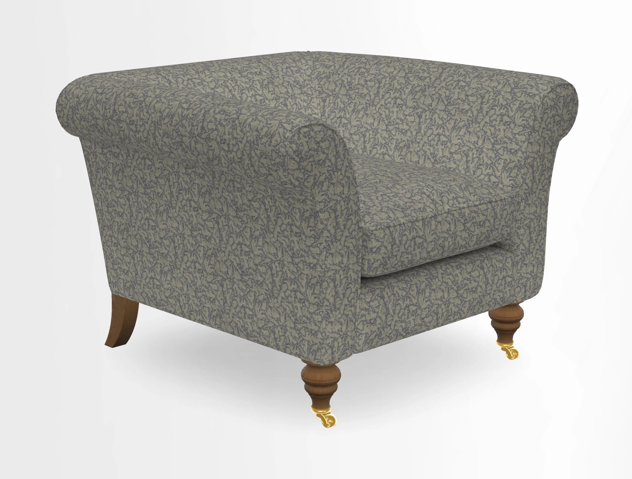 Otley Chair in Two Tone Plain Biscuit