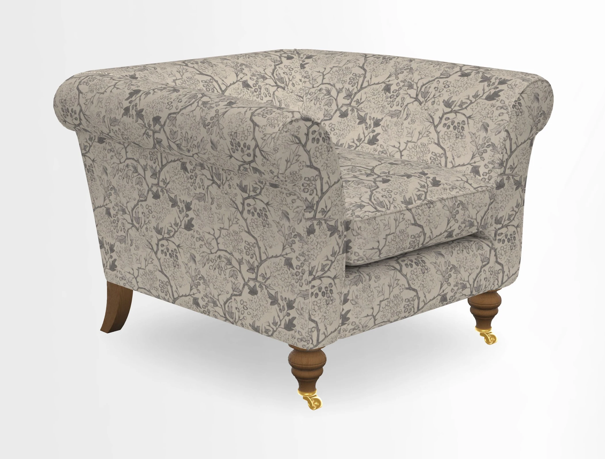 Otley Chair in Two Tone Plain Biscuit
