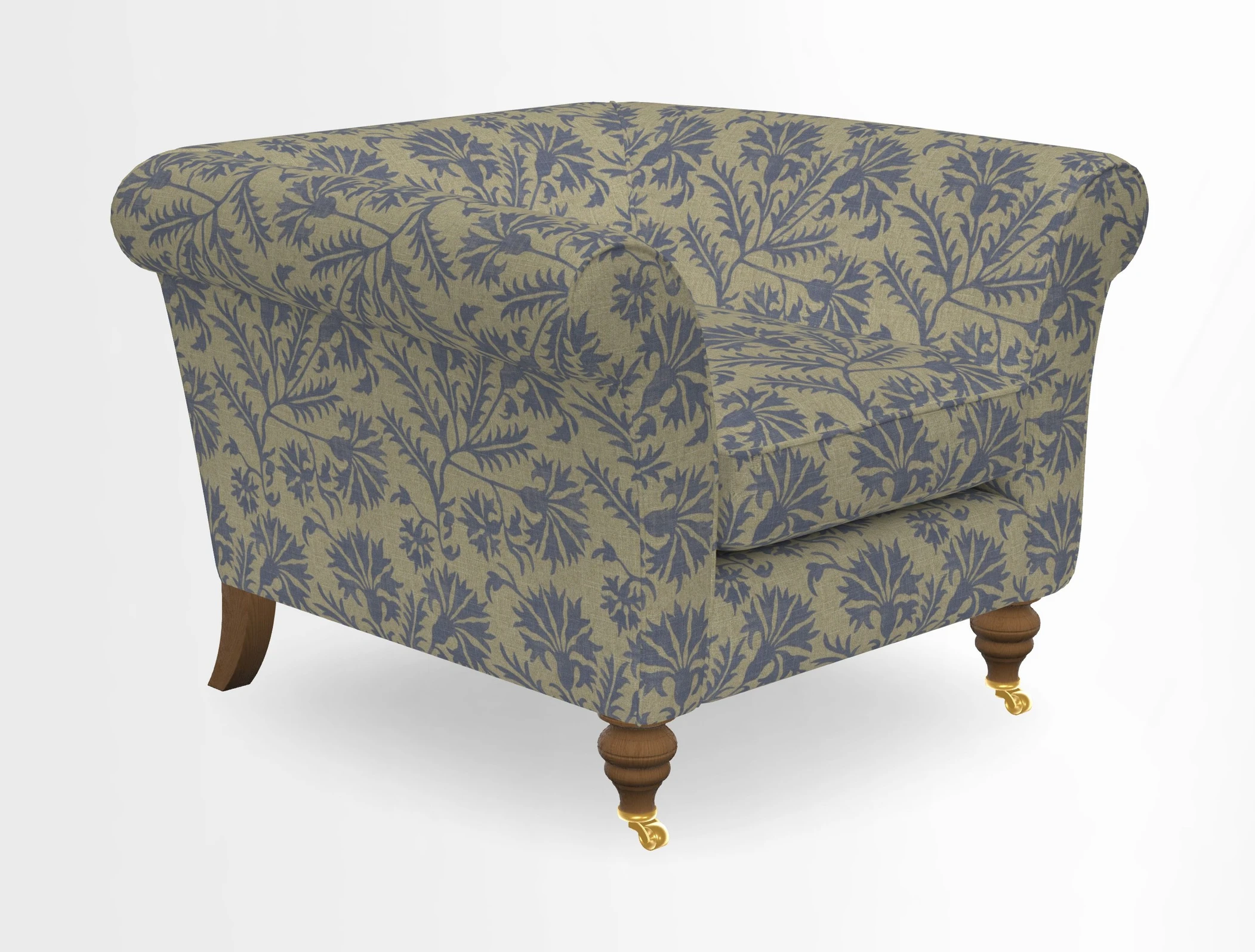 Otley Chair in Two Tone Plain Biscuit