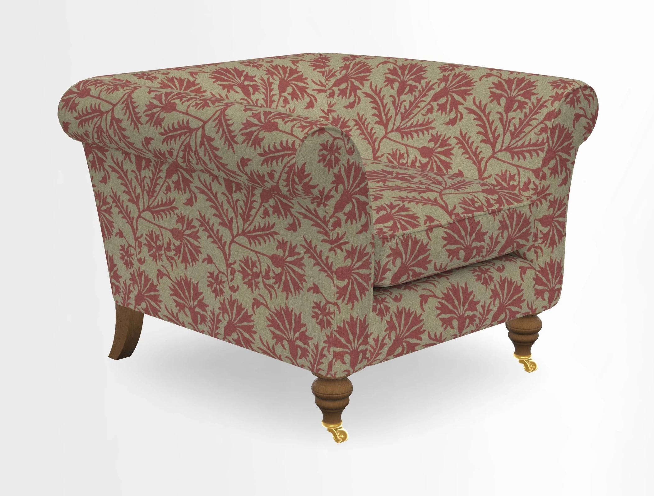 Otley Chair in Two Tone Plain Biscuit