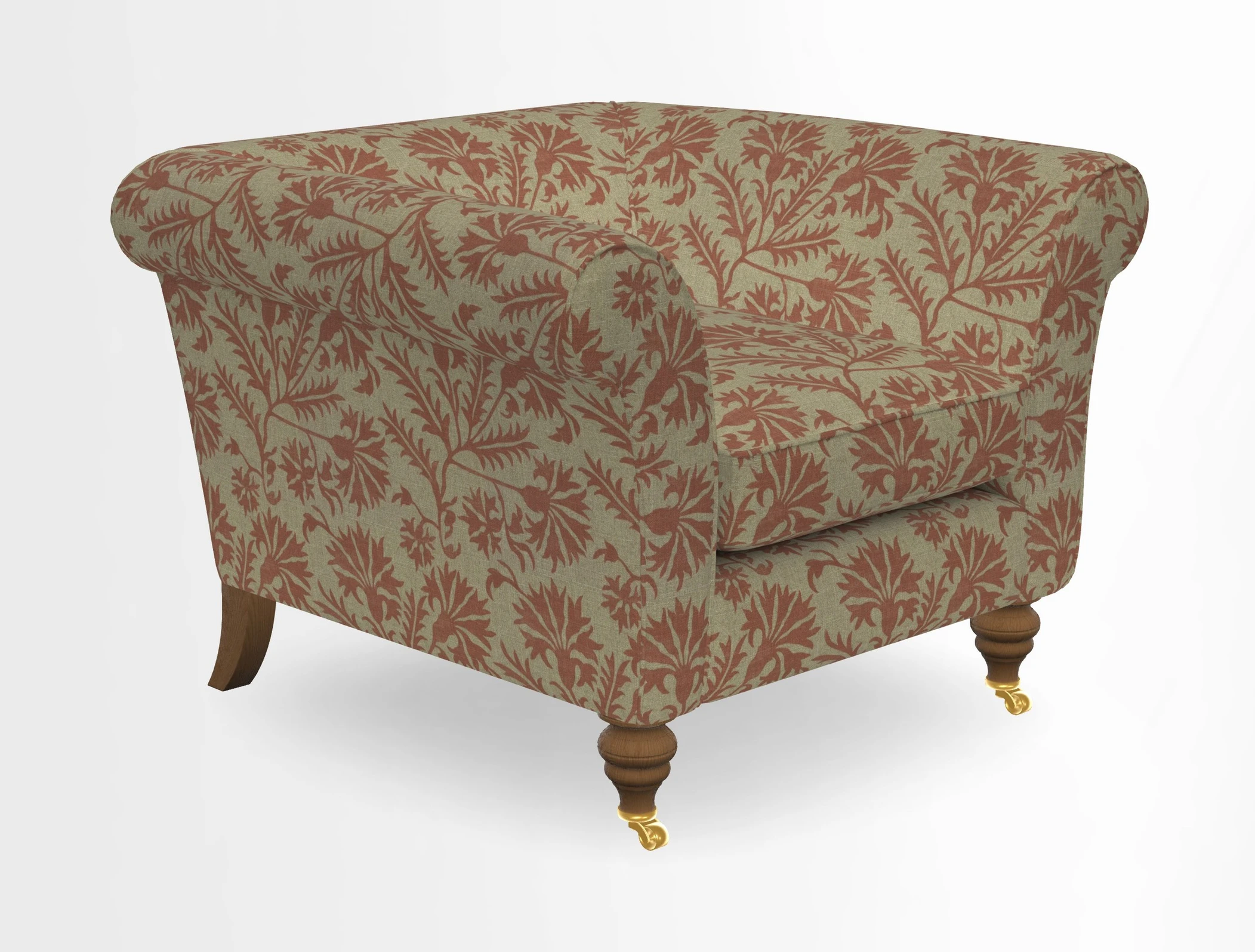 Otley Chair in Two Tone Plain Biscuit