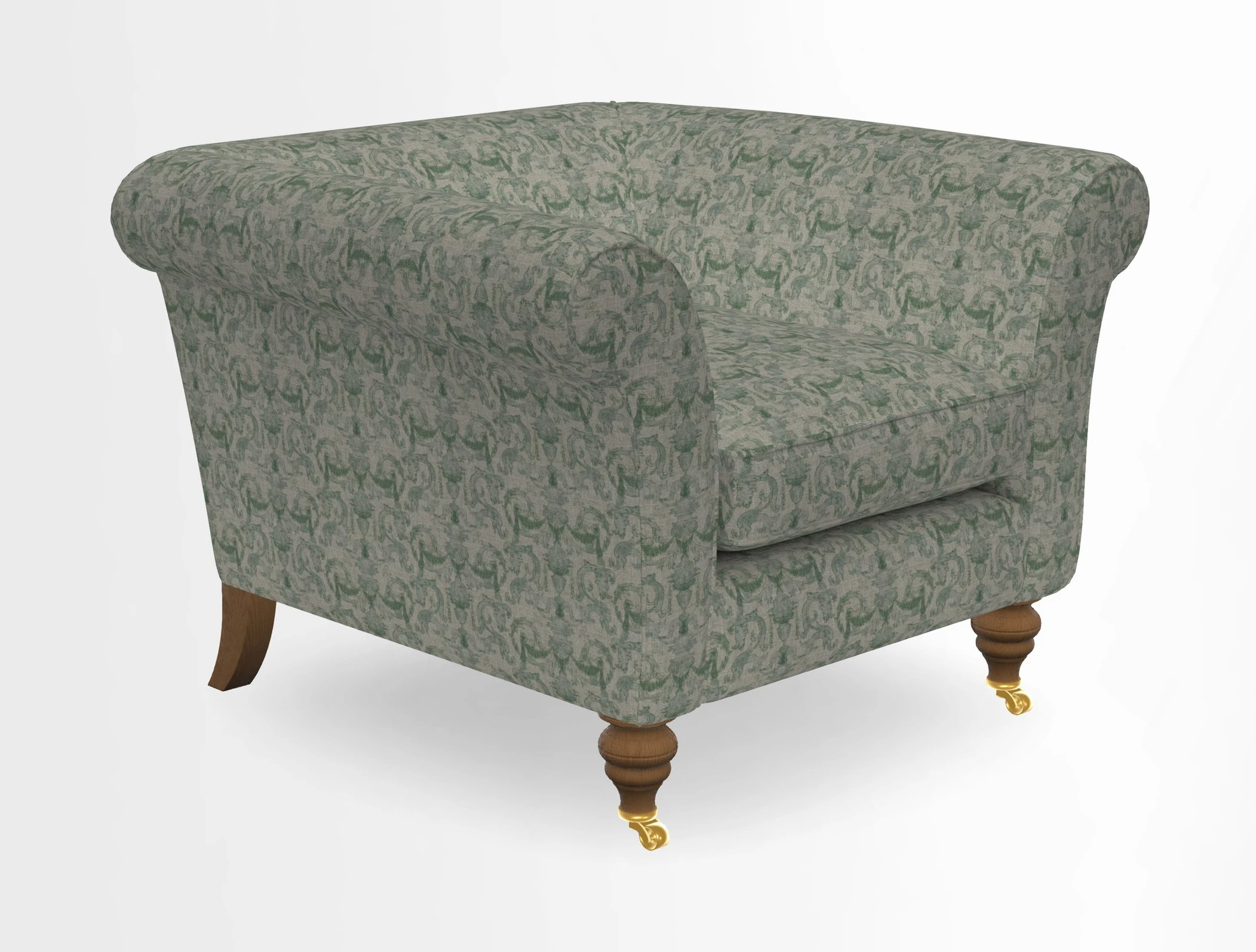 Otley Chair in Two Tone Plain Biscuit