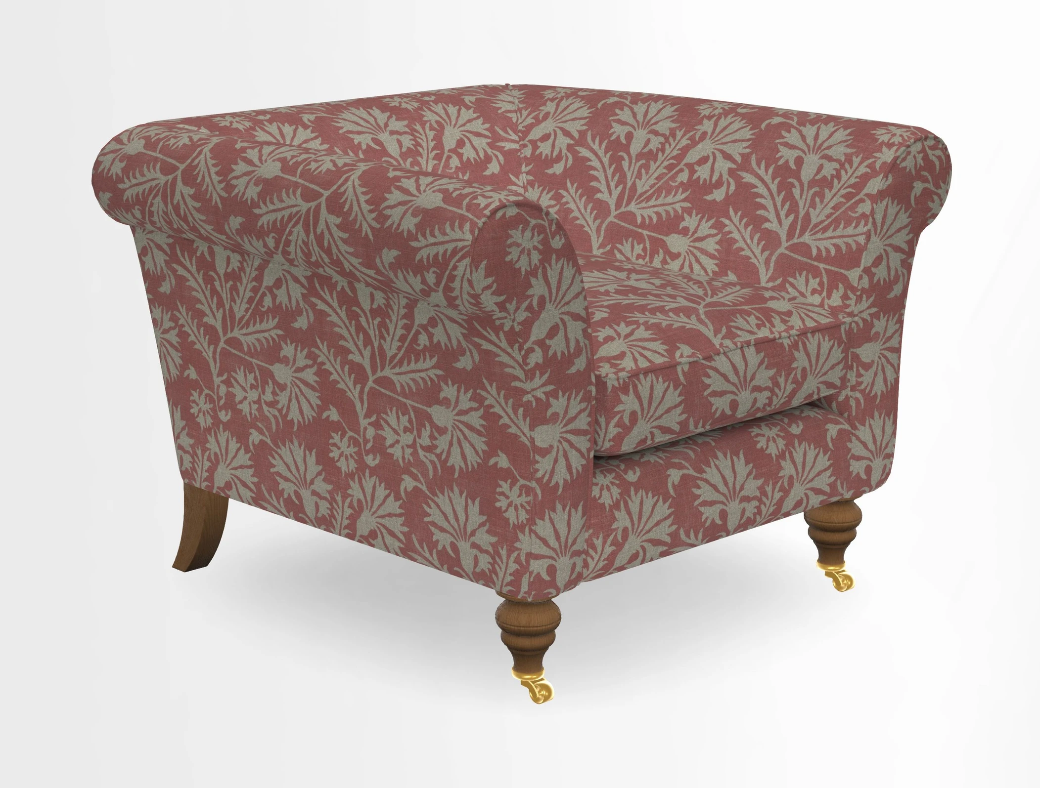 Otley Chair in Two Tone Plain Biscuit