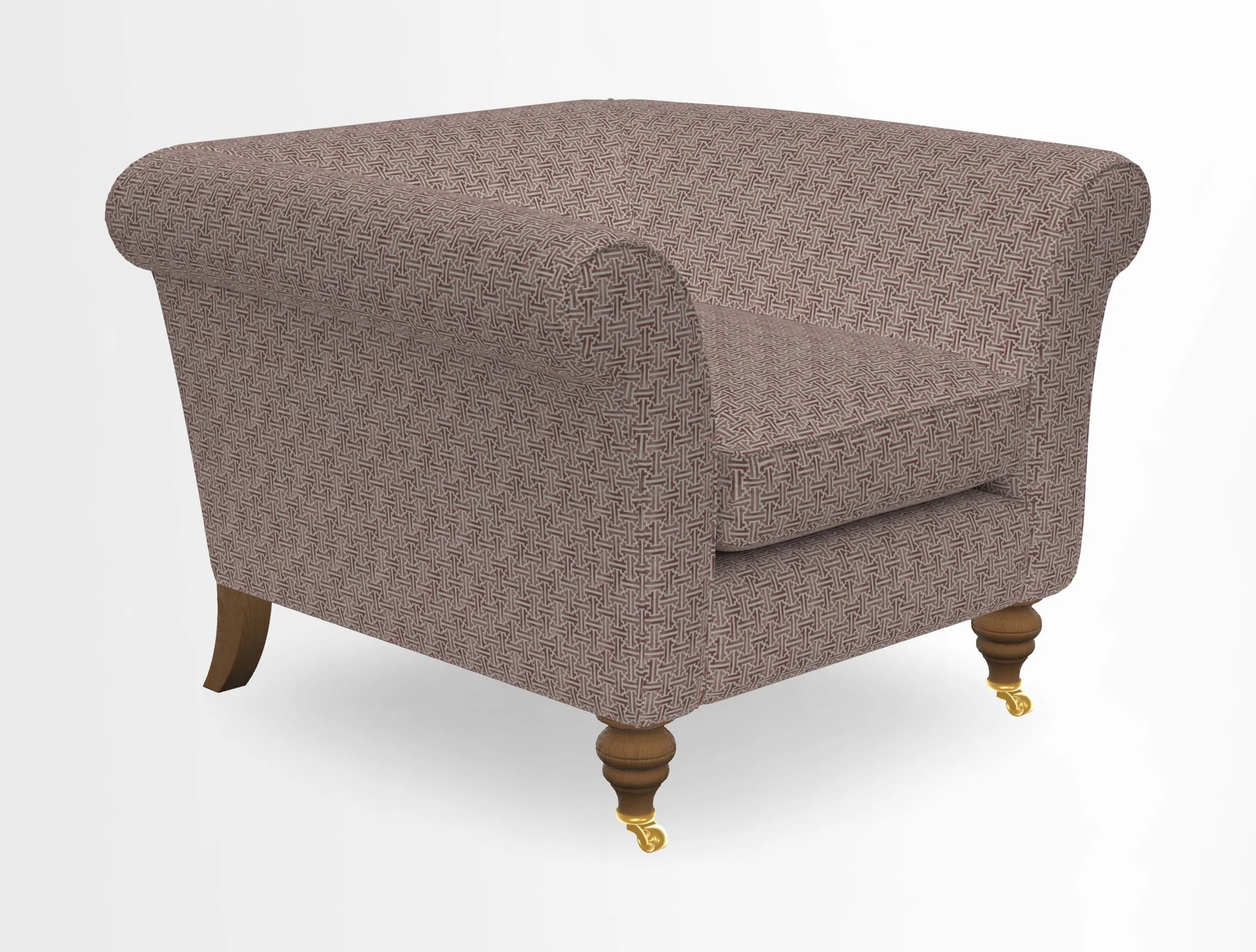 Otley Chair in Two Tone Plain Biscuit