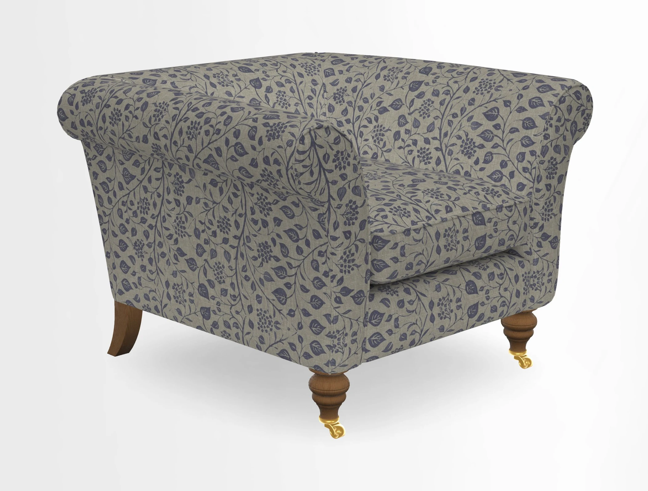 Otley Chair in Two Tone Plain Biscuit