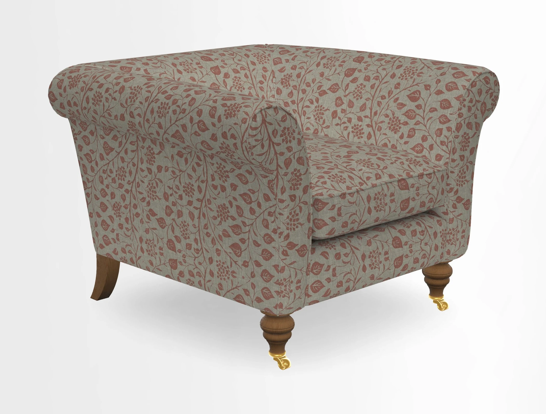 Otley Chair in Two Tone Plain Biscuit